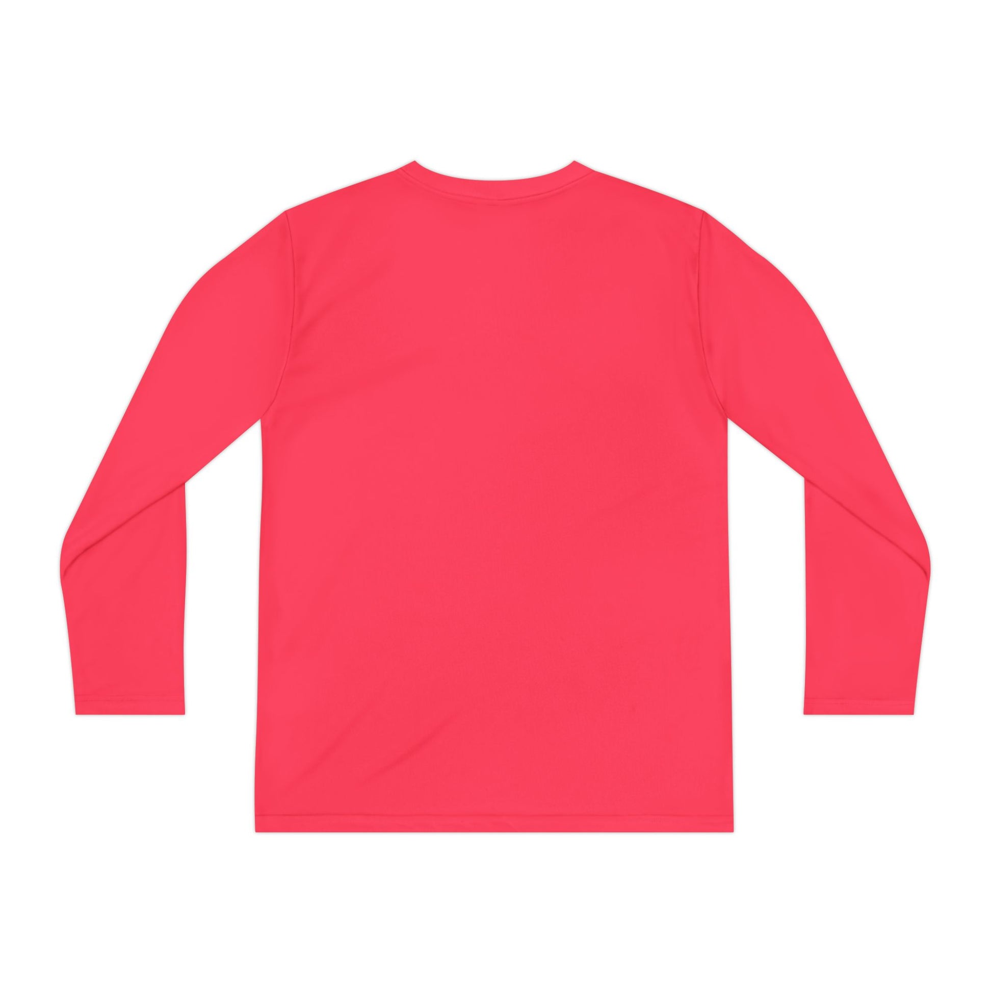 Youth Long Sleeve Active Tee - Lightweight Competitor Shirt with Stylish Logo - JW Store