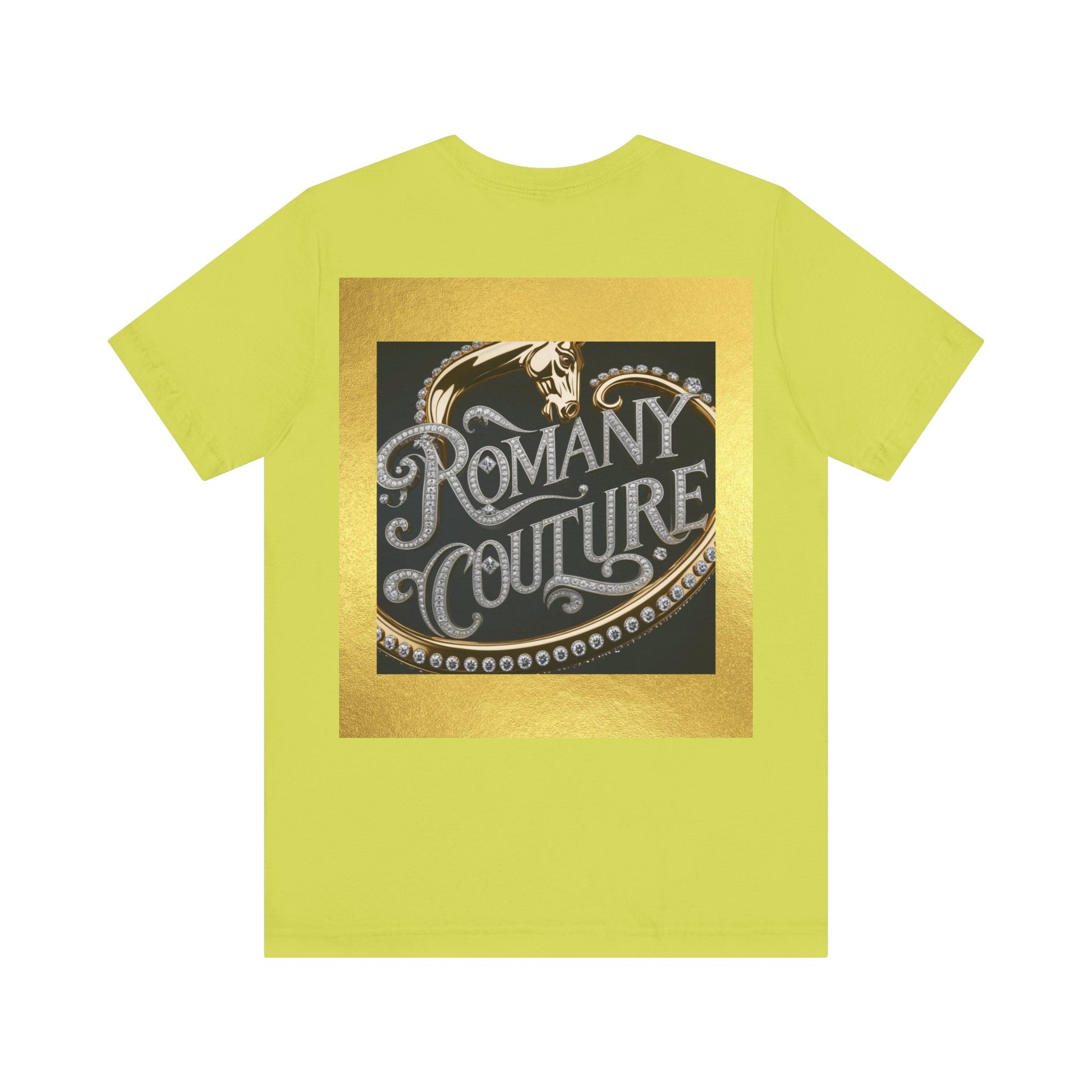 Romantic Couture Unisex Jersey Tee - Elegant Graphic T-Shirt for Fashion Lovers - JW Store