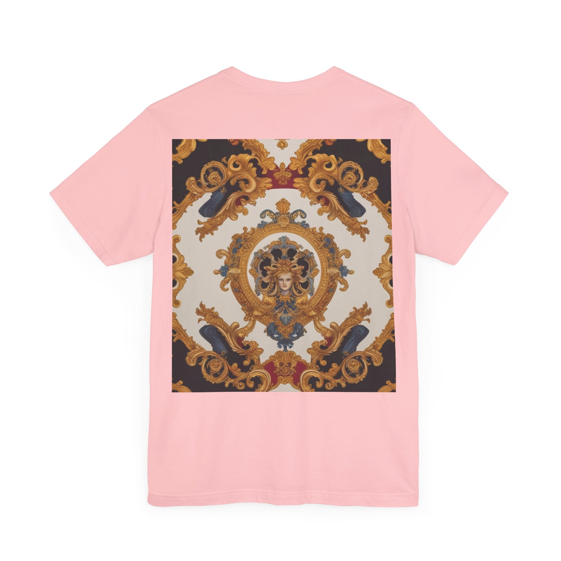 Elegant Baroque Style Graphic Tee - Unisex Short Sleeve T-Shirt - JW Store