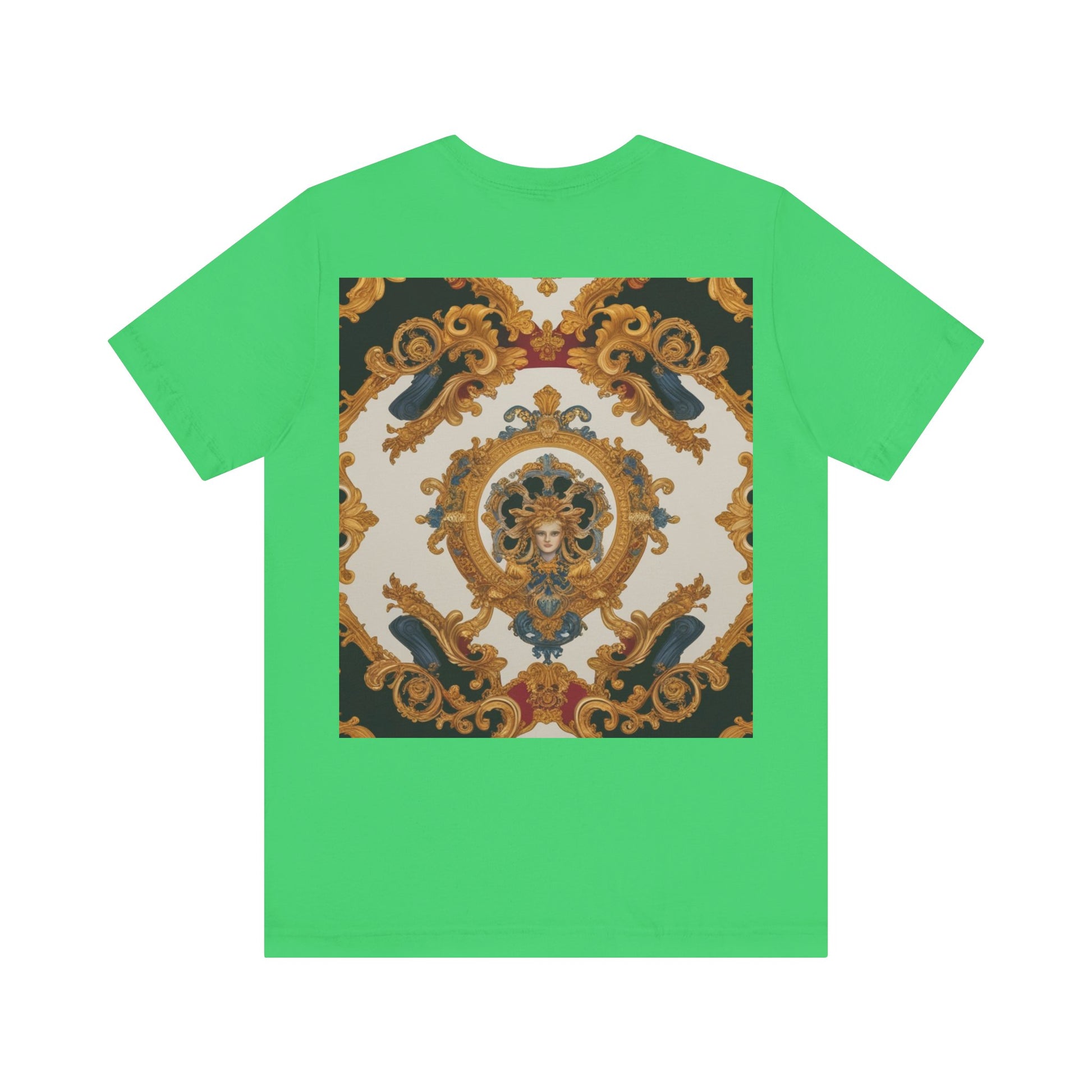 Elegant Baroque Style Graphic Tee - Unisex Short Sleeve T-Shirt - JW Store