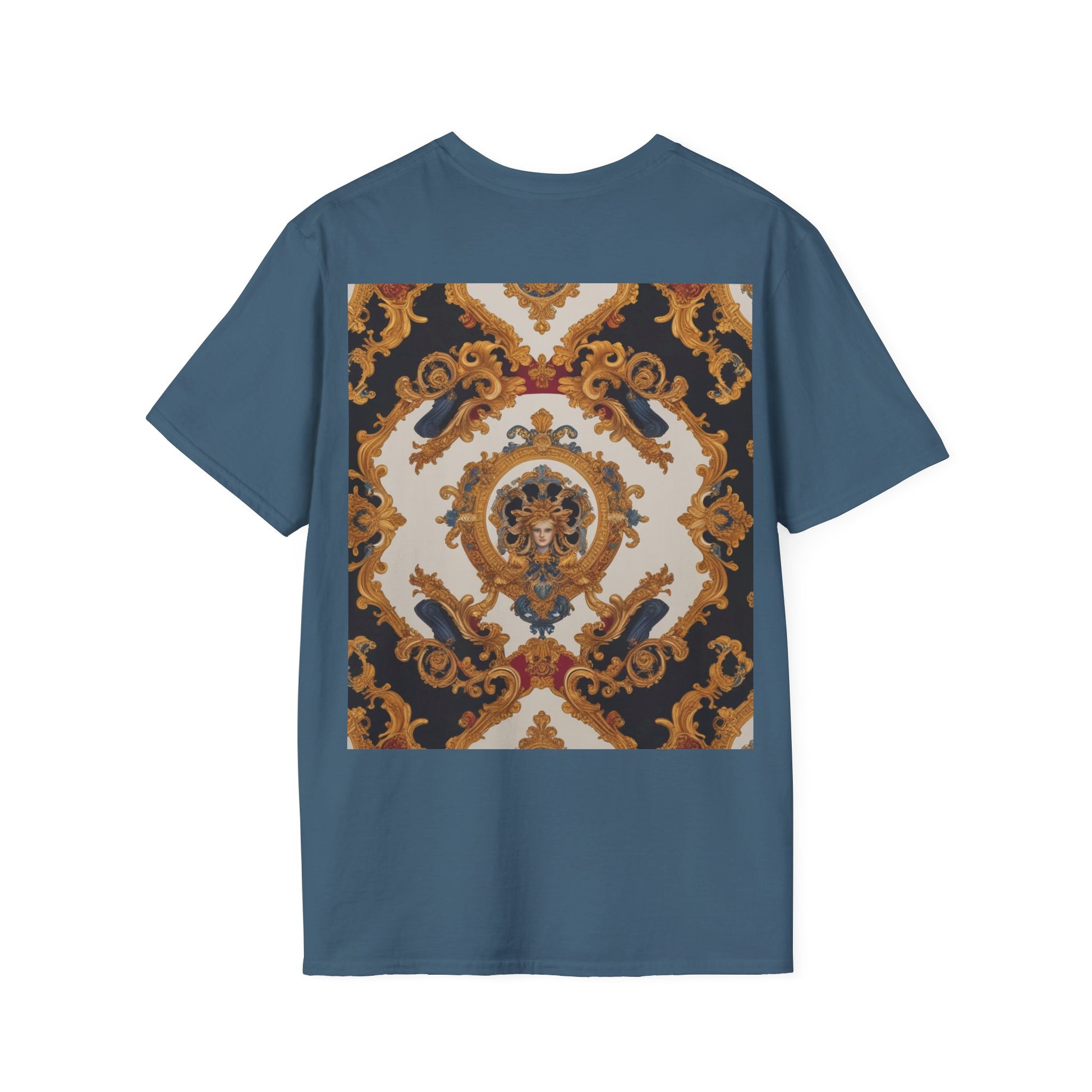 Elegant Vintage Print Unisex Softstyle T-Shirt - JW Store