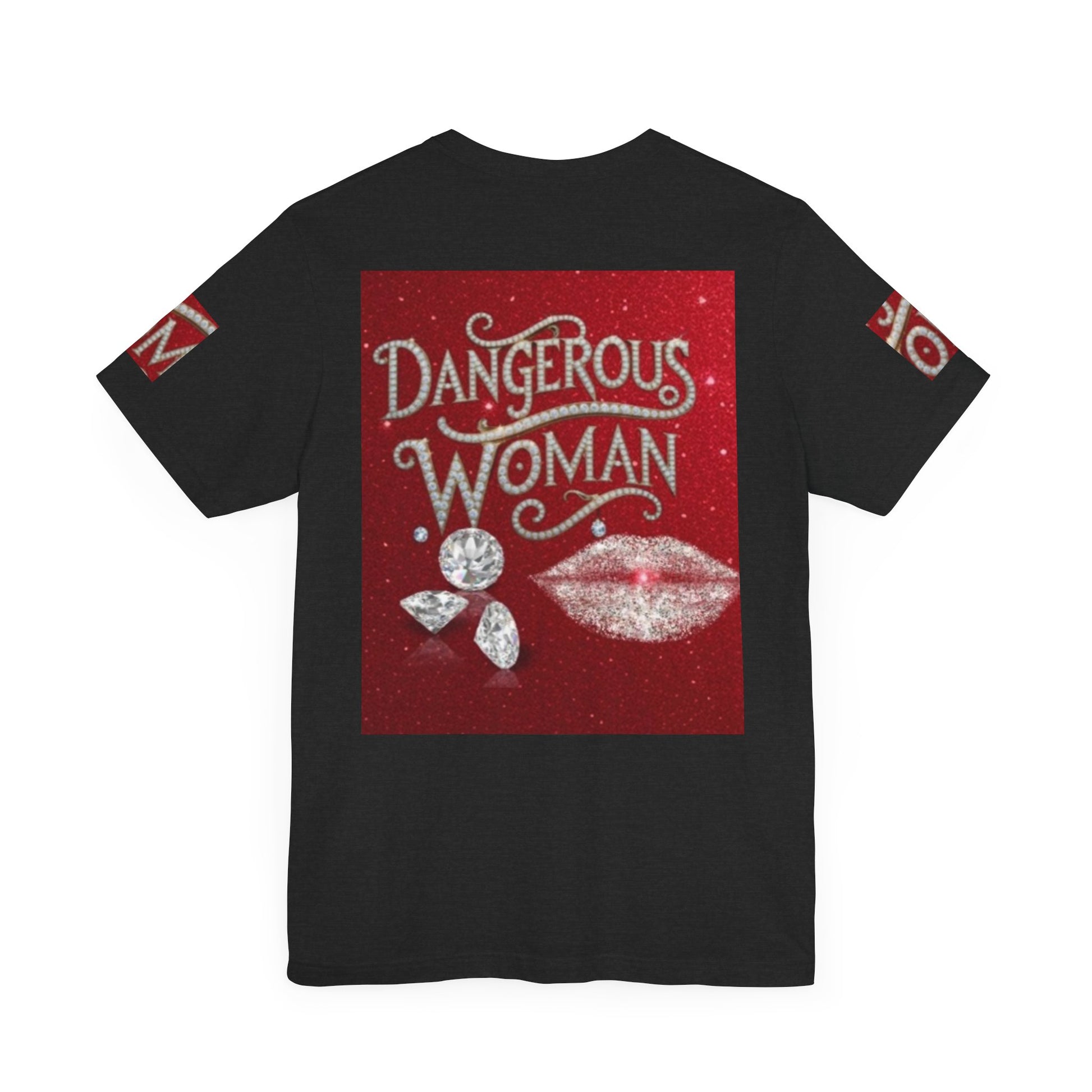 Dangerous Woman Unisex Tee - Sparkling Graphic for Confident Women - JW Store