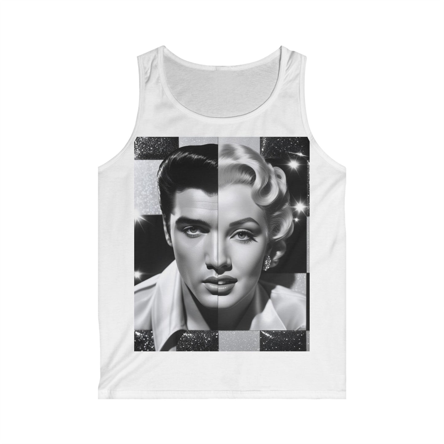 Vintage Hollywood Glamour Men’s Softstyle Tank Top - JW Store