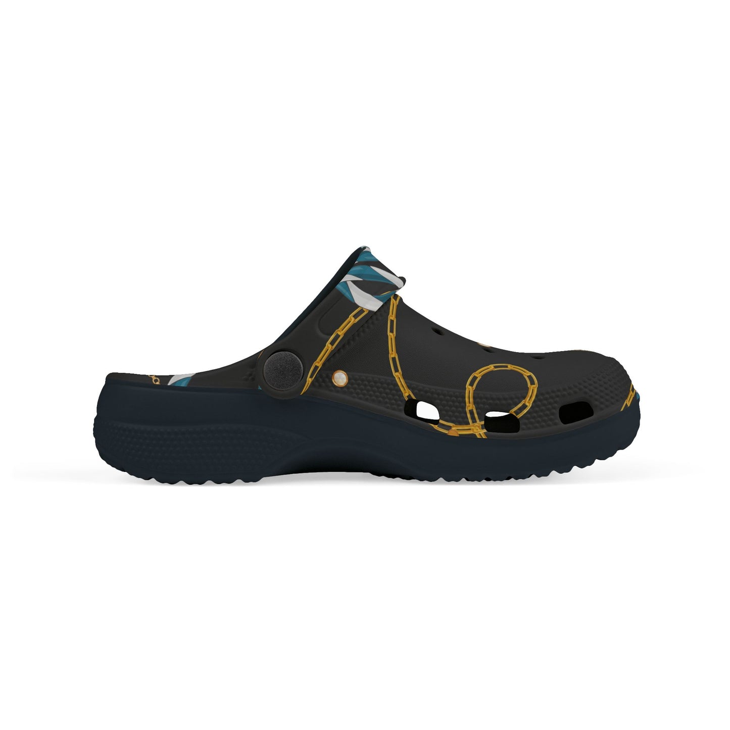 Nautical-Themed Kid's EVA Foam Clogs with Anchor Design