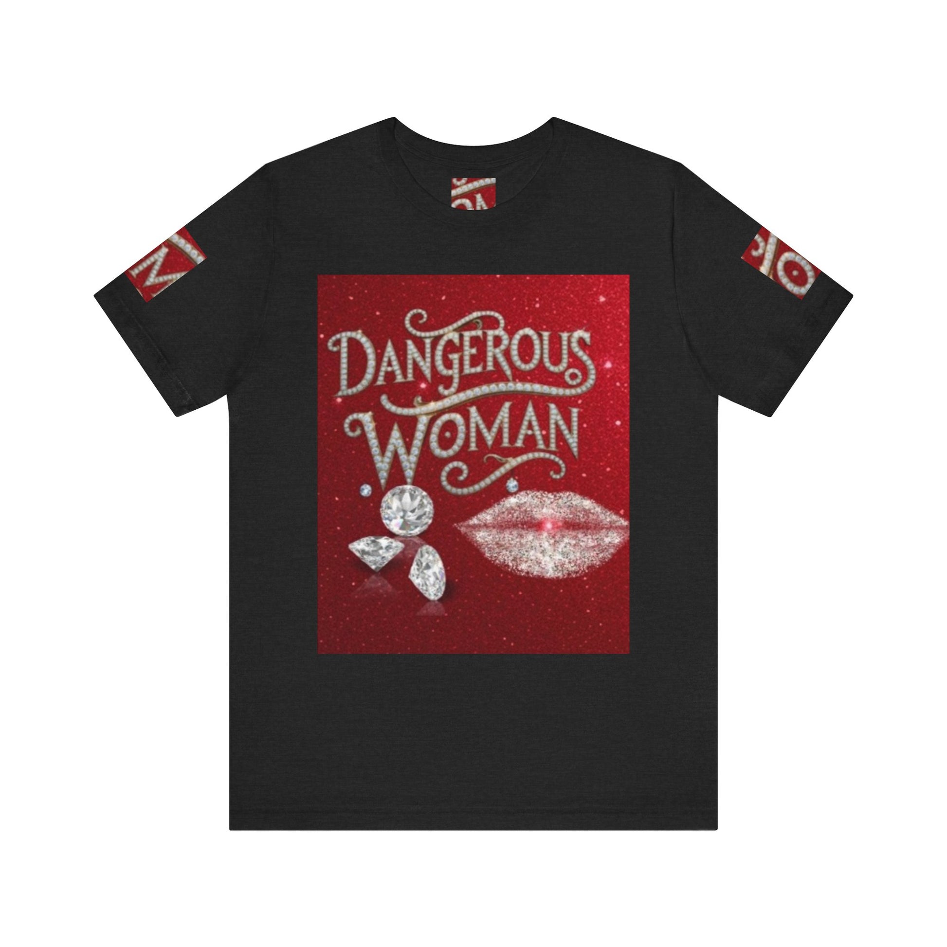 Dangerous Woman Unisex Tee - Sparkling Graphic for Confident Women - JW Store