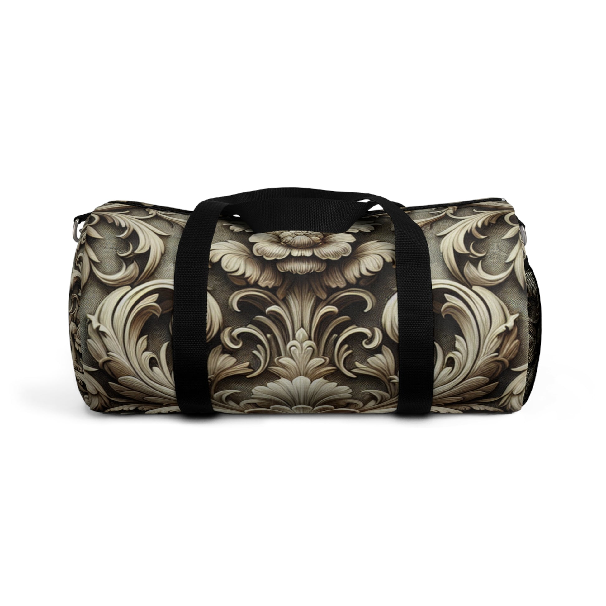 Elegant Floral Pattern Duffel Bag for Travel & Gym - JW Store
