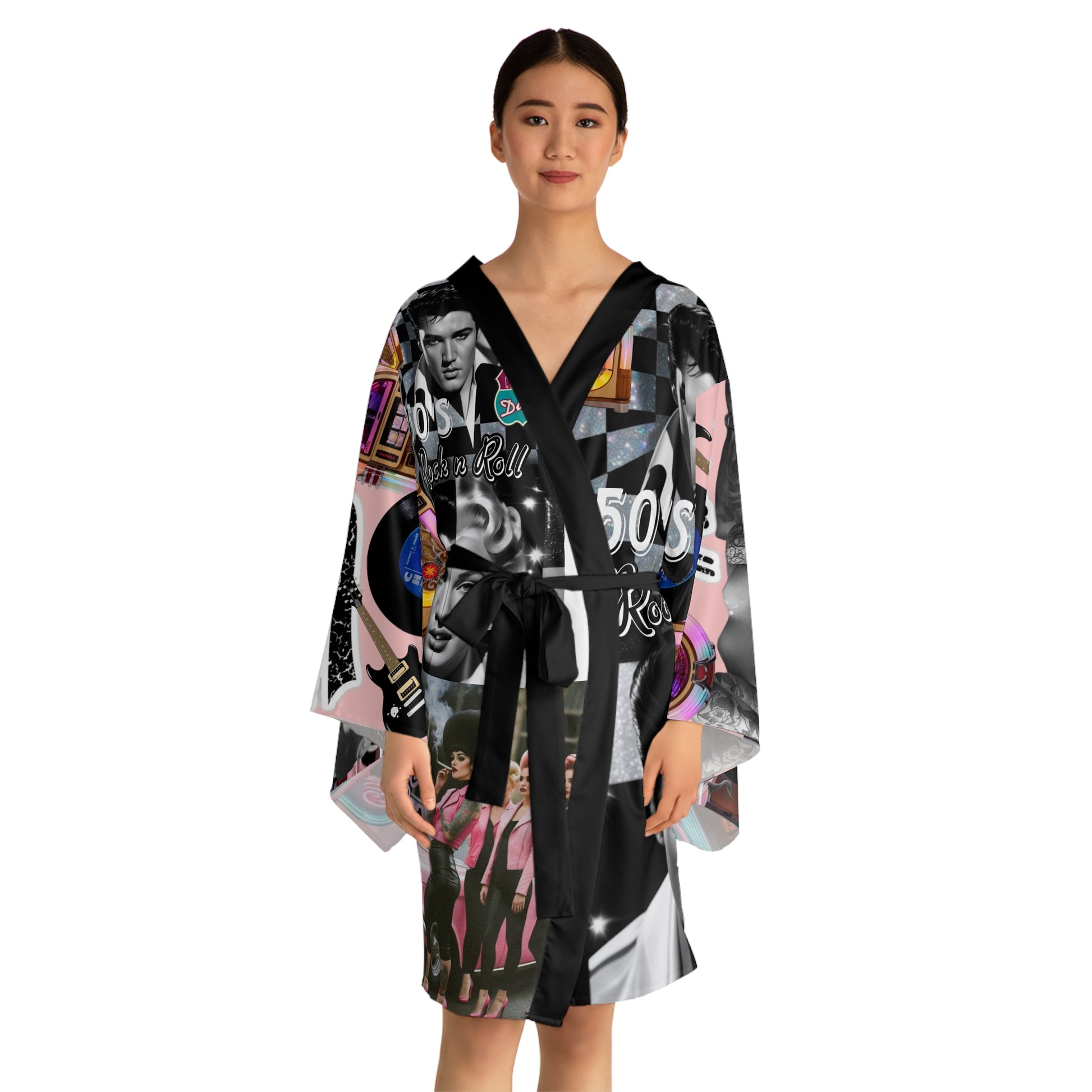 Long Sleeve Kimono Robe (AOP) - JW Store