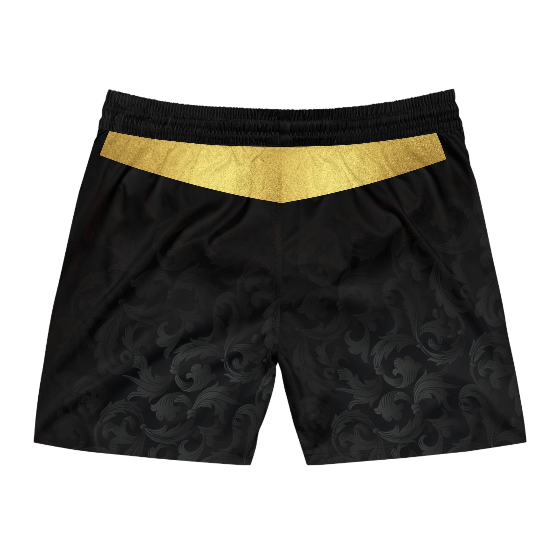 ROMANYCouture by JW mens gold ban shorts  - Perfect for Beach Days and Vacations - JW Store