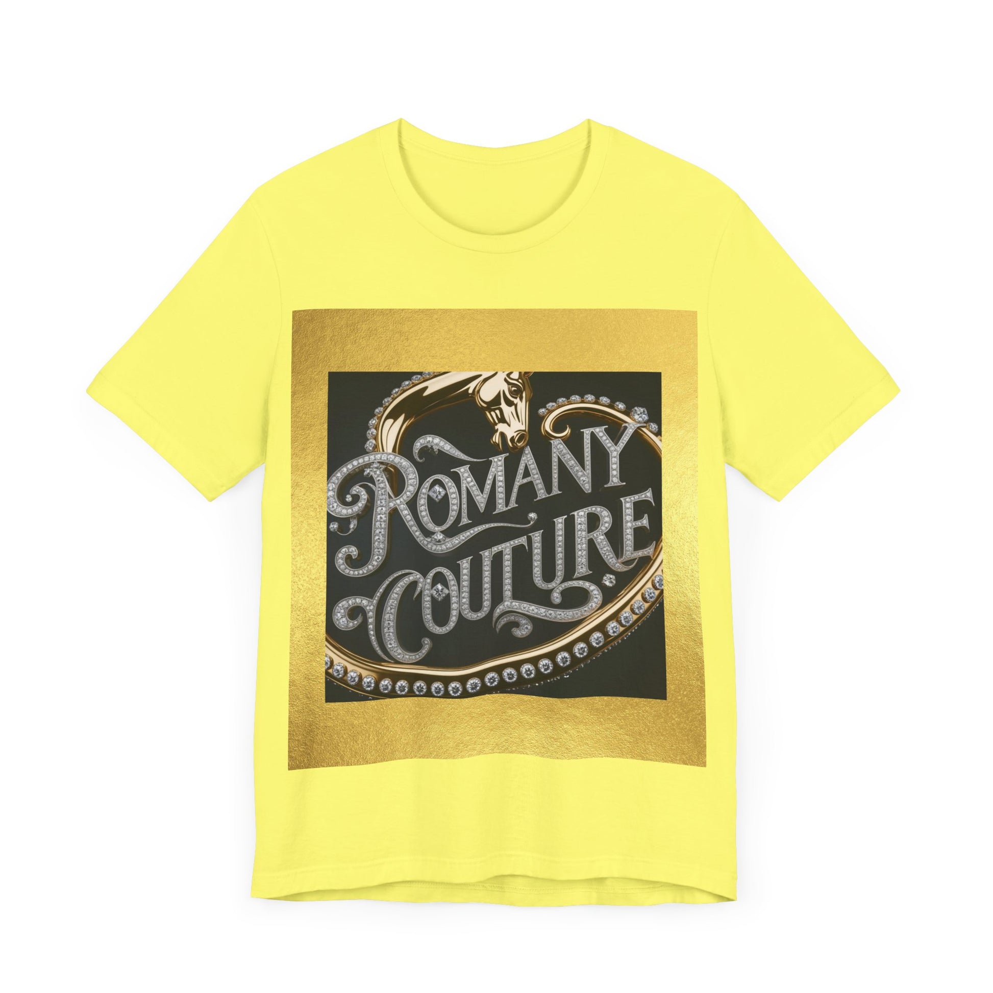 Romantic Couture Unisex Jersey Tee - Elegant Graphic T-Shirt for Fashion Lovers - JW Store