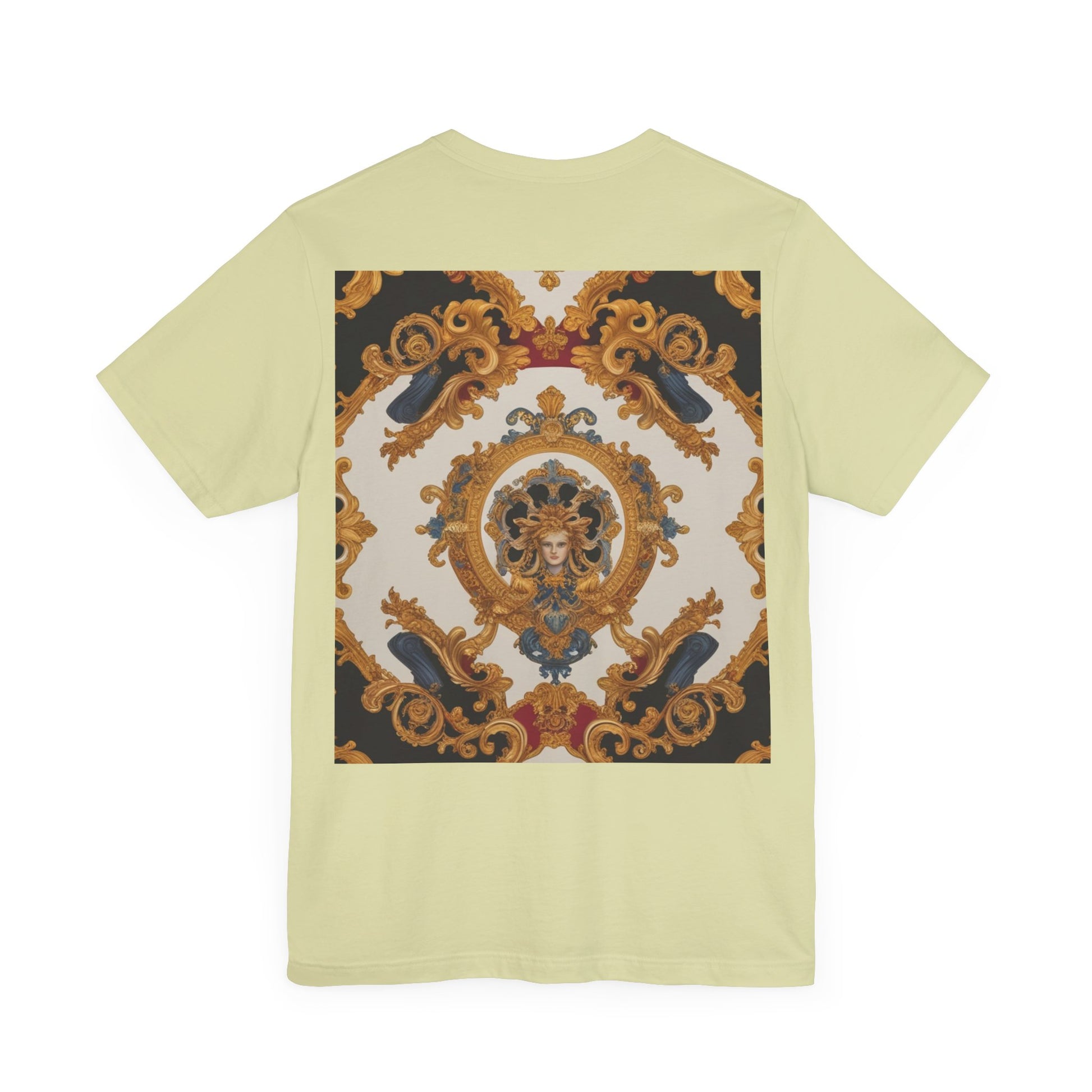 Elegant Baroque Style Graphic Tee - Unisex Short Sleeve T-Shirt - JW Store