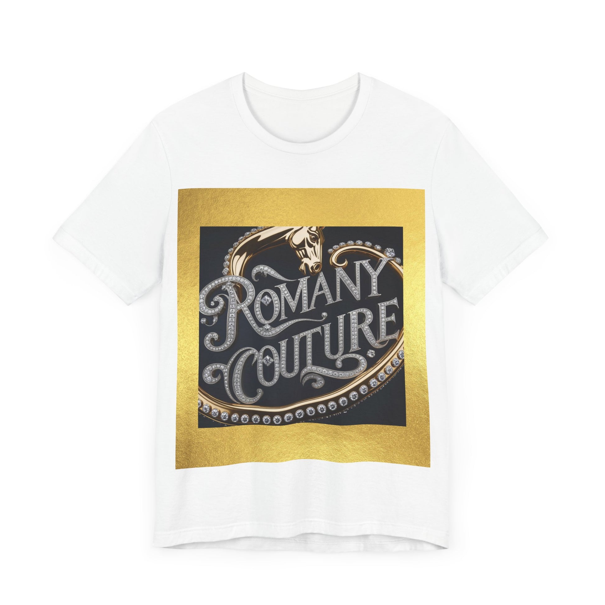 Romantic Couture Unisex Jersey Tee - Elegant Graphic T-Shirt for Fashion Lovers - JW Store