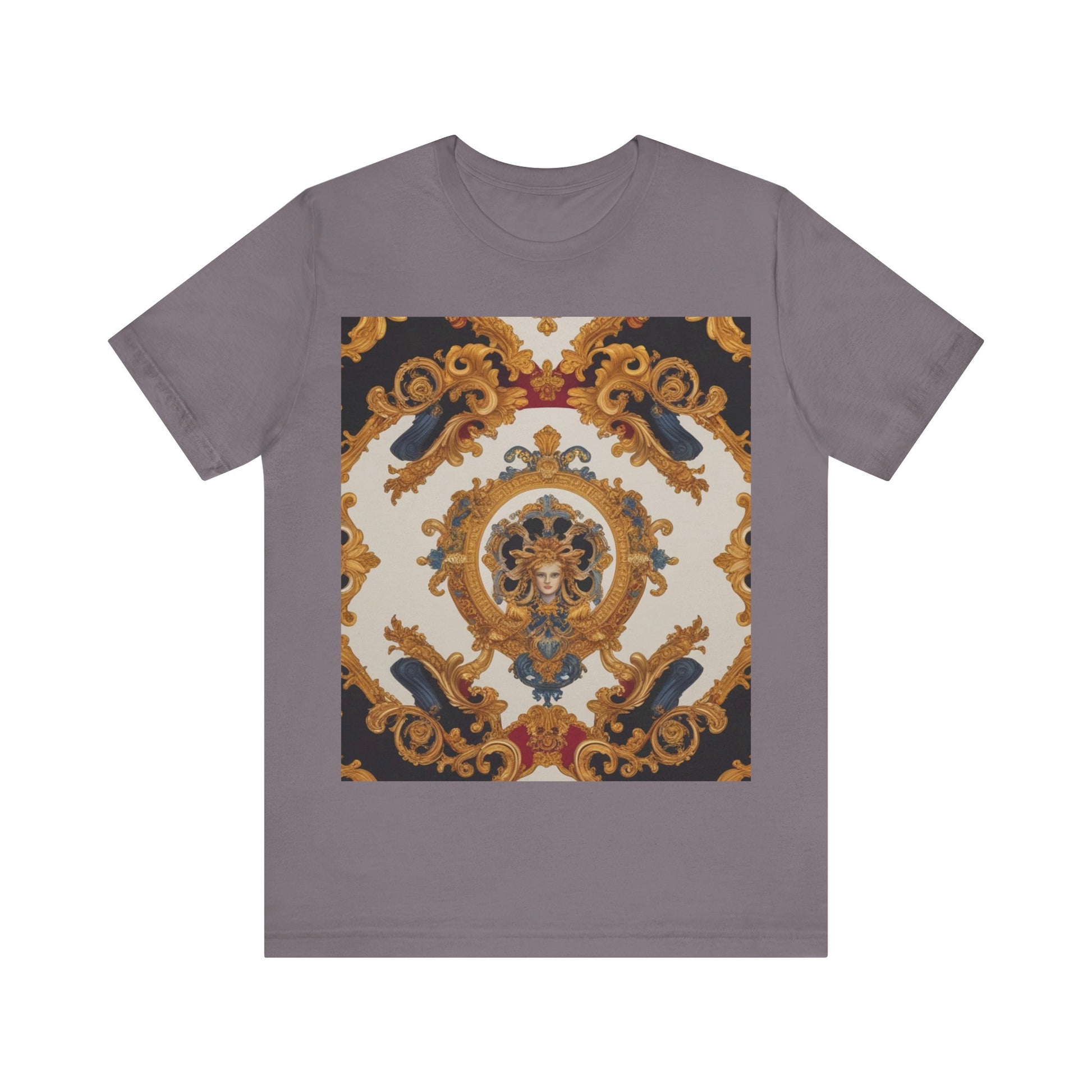 Elegant Baroque Style Graphic Tee - Unisex Short Sleeve T-Shirt - JW Store