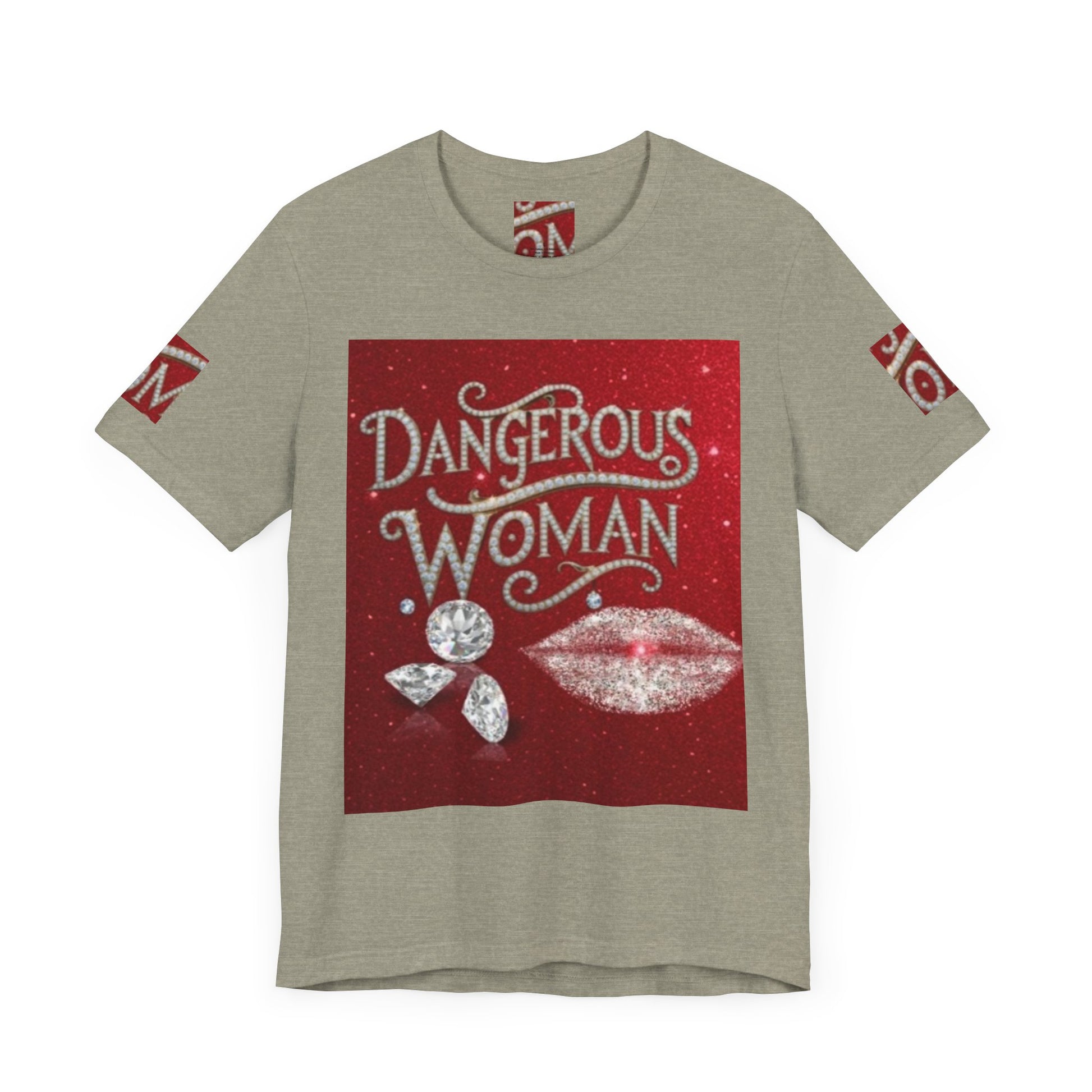 Dangerous Woman Unisex Tee - Sparkling Graphic for Confident Women - JW Store
