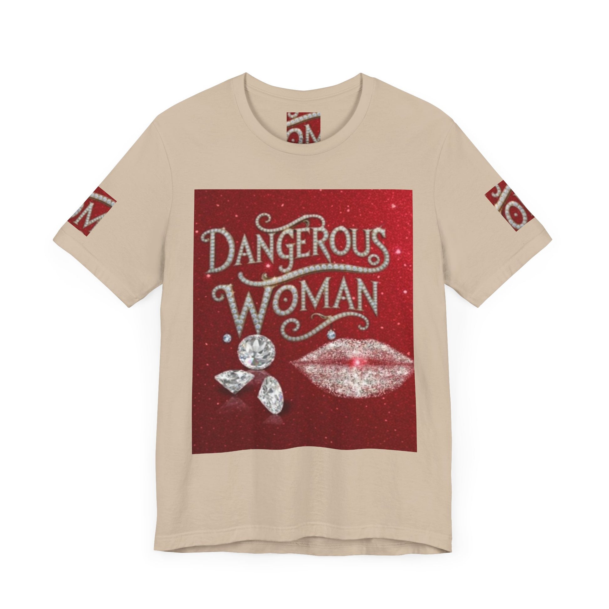 Dangerous Woman Unisex Tee - Sparkling Graphic for Confident Women - JW Store