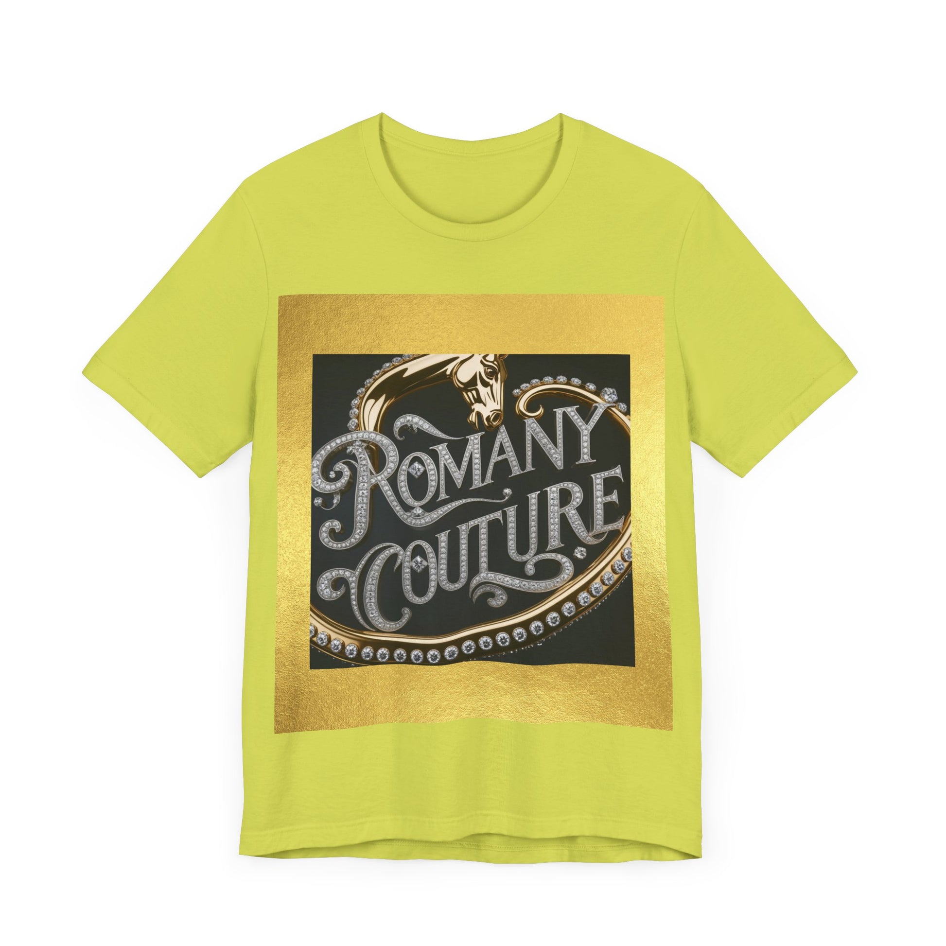 Romantic Couture Unisex Jersey Tee - Elegant Graphic T-Shirt for Fashion Lovers - JW Store