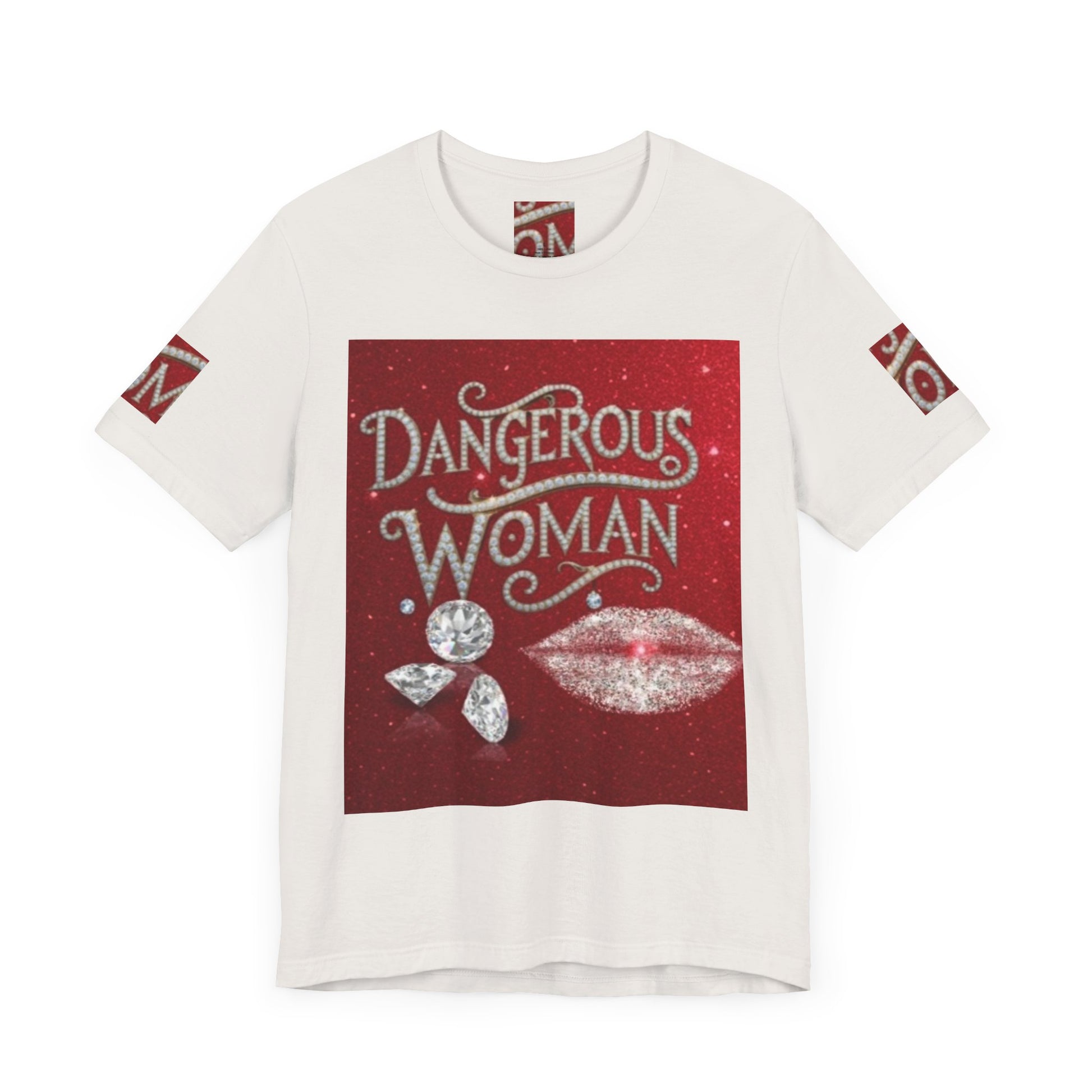 Dangerous Woman Unisex Tee - Sparkling Graphic for Confident Women - JW Store