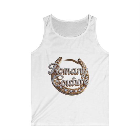 Romany Couture Men's Softstyle Tank Top - Stylish Summer Apparel - JW Store