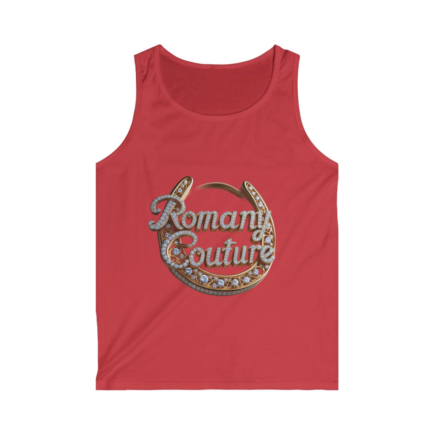 Romany Couture Men's Softstyle Tank Top - Stylish Summer Apparel - JW Store