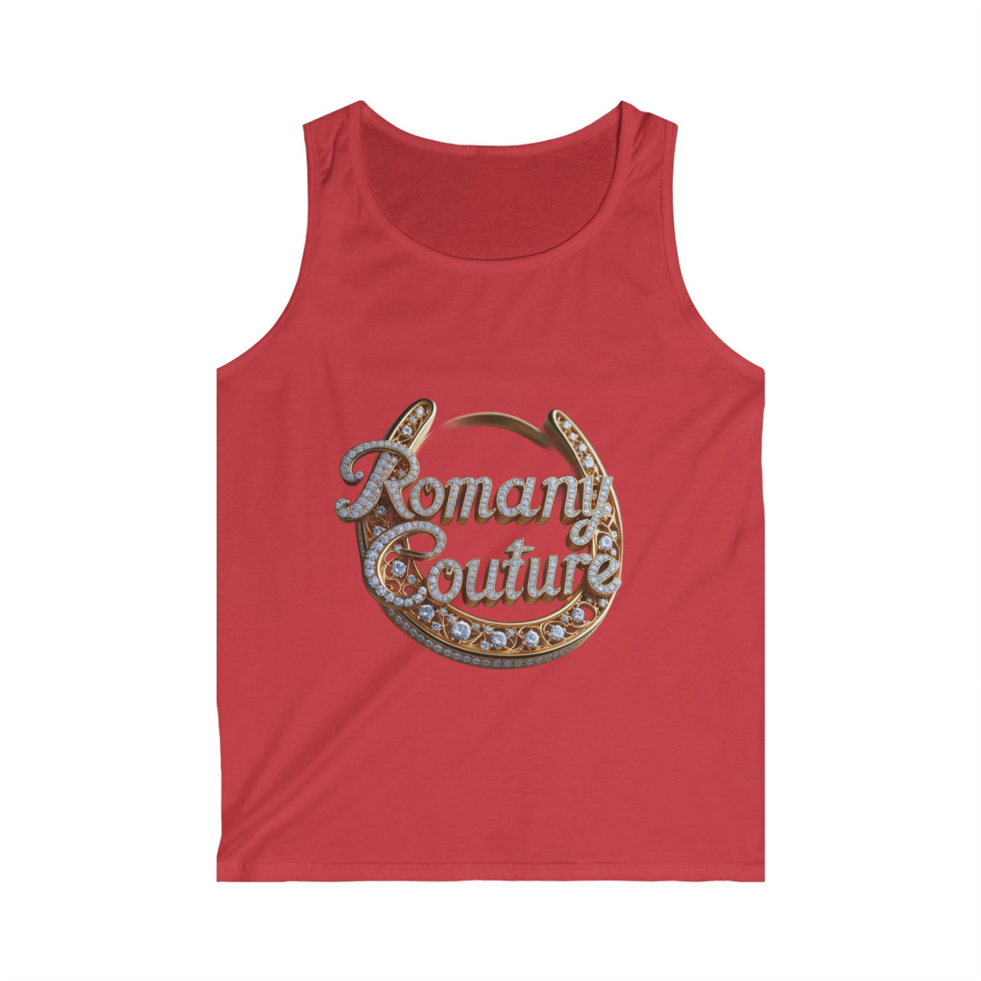 Romany Couture Men's Softstyle Tank Top - Stylish Summer Apparel - JW Store