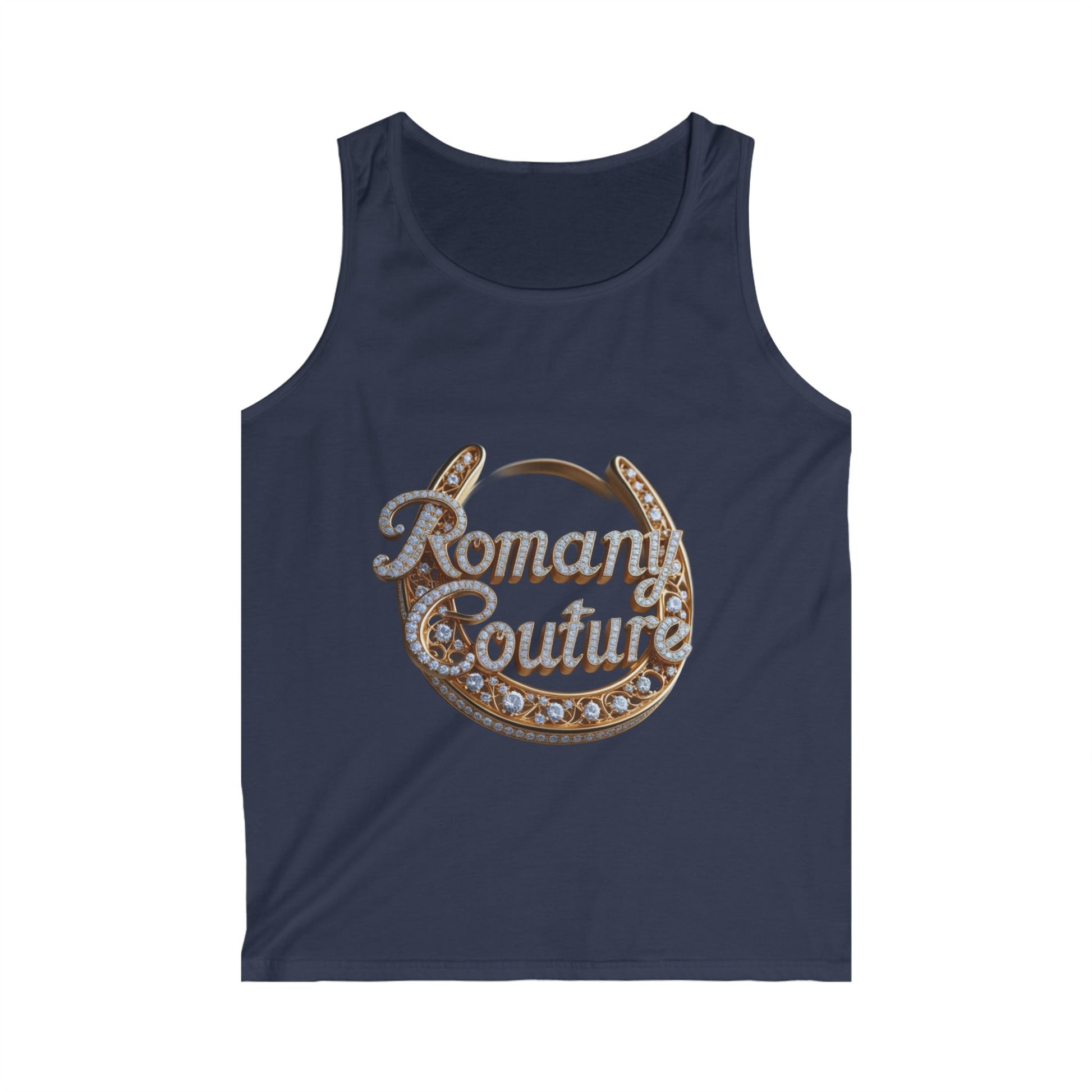 Romany Couture Men's Softstyle Tank Top - Stylish Summer Apparel - JW Store