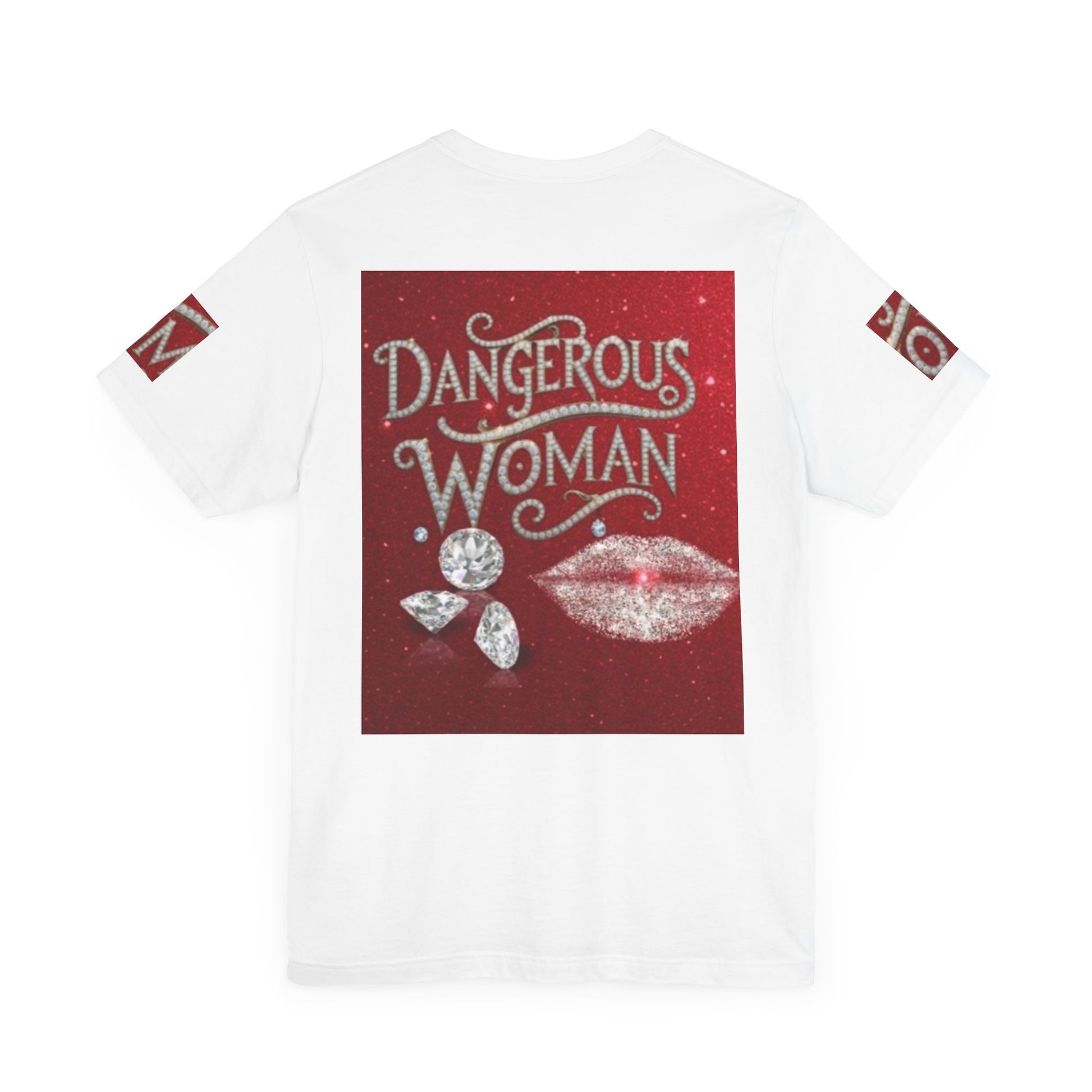 Dangerous Woman Unisex Tee - Sparkling Graphic for Confident Women - JW Store