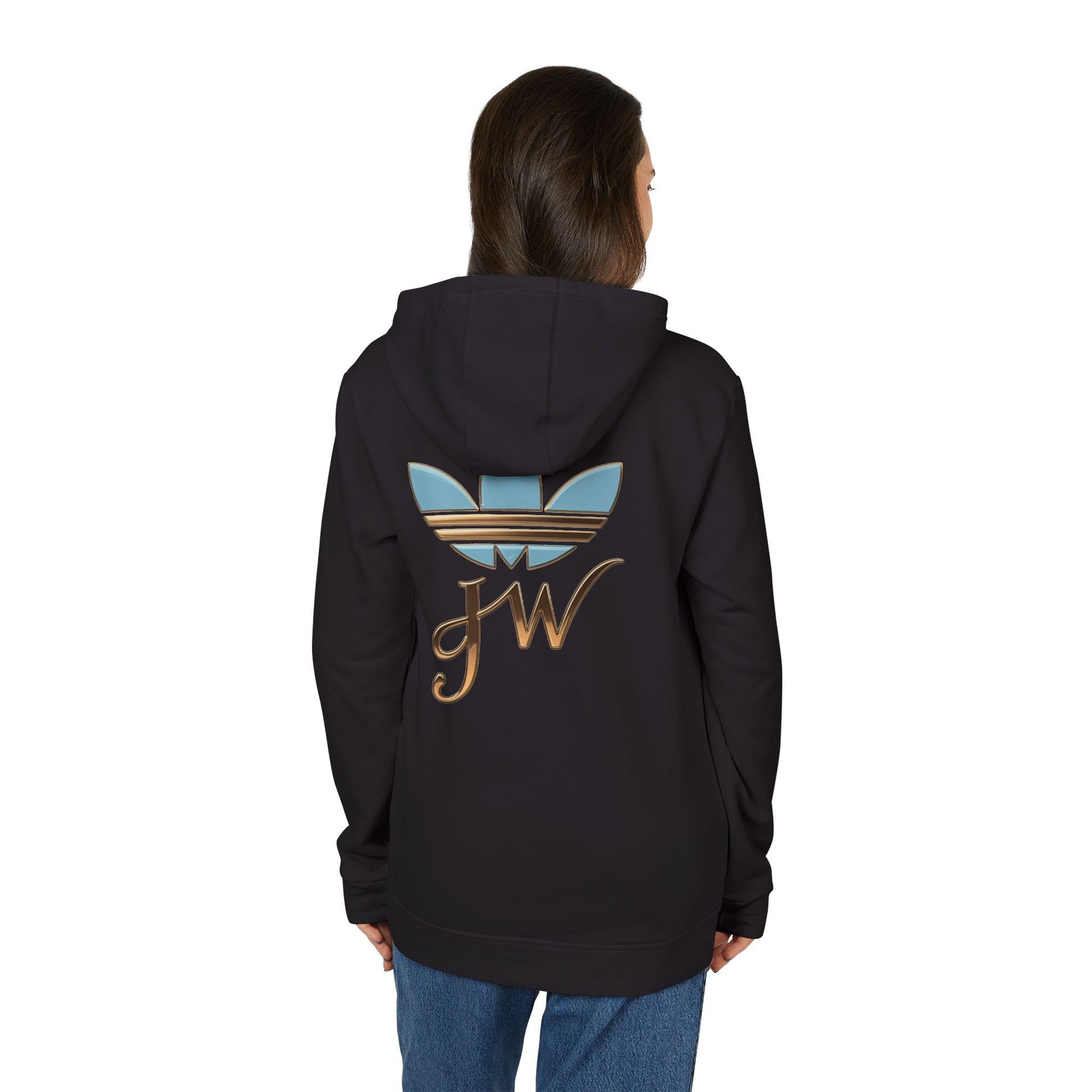Retro Adidas Unisex Fleece Hoodie with Stylish Graphics - JW Store