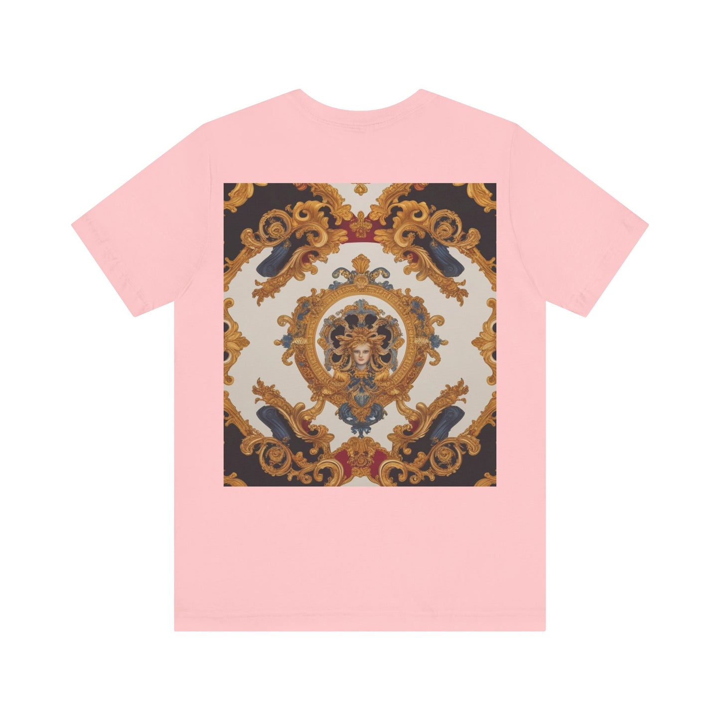 Elegant Baroque Style Graphic Tee - Unisex Short Sleeve T-Shirt - JW Store