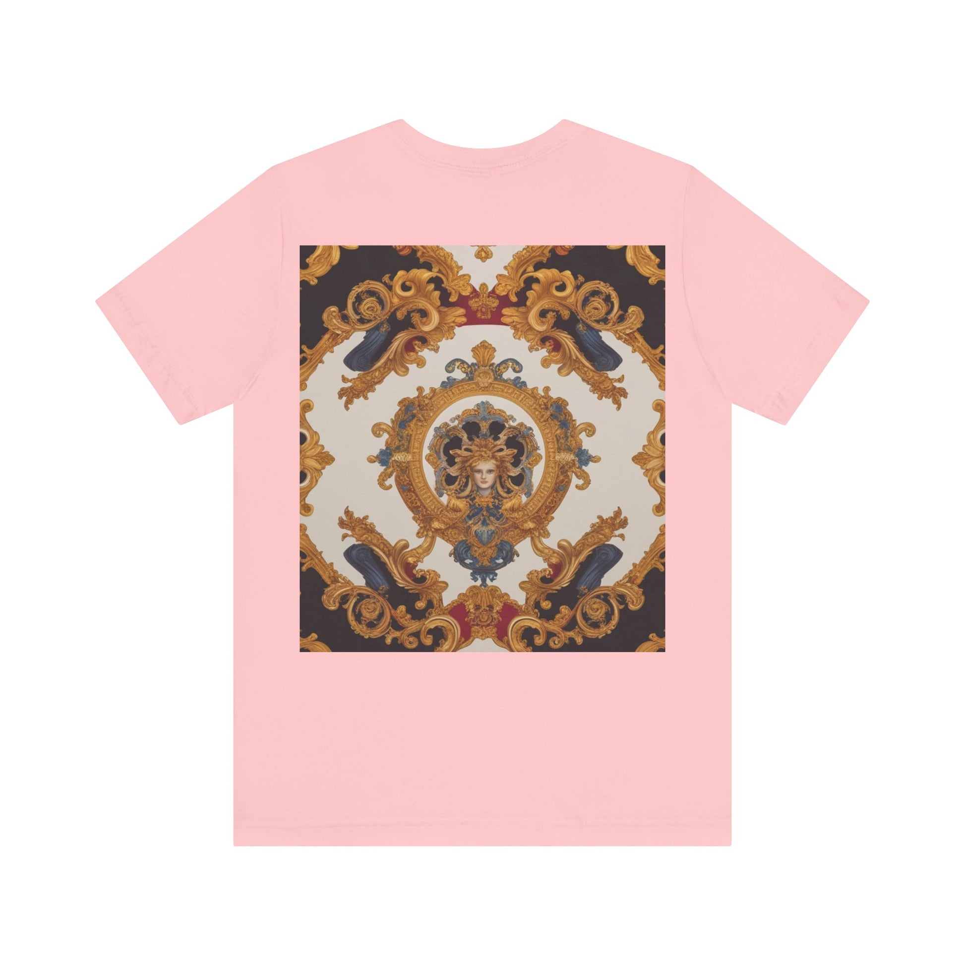 Elegant Baroque Style Graphic Tee - Unisex Short Sleeve T-Shirt - JW Store