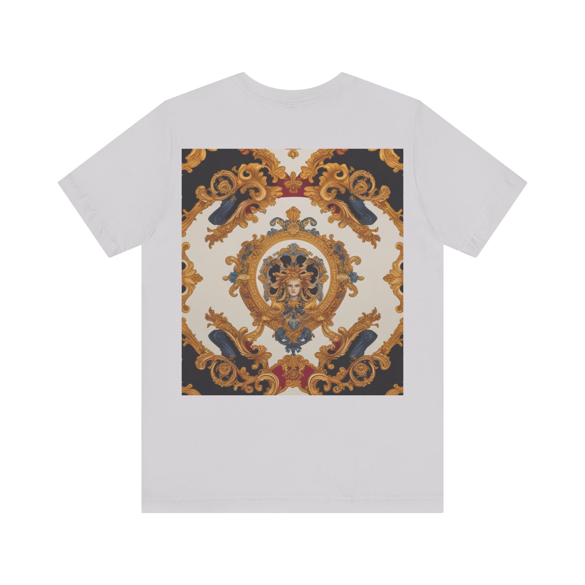 Elegant Baroque Style Graphic Tee - Unisex Short Sleeve T-Shirt - JW Store