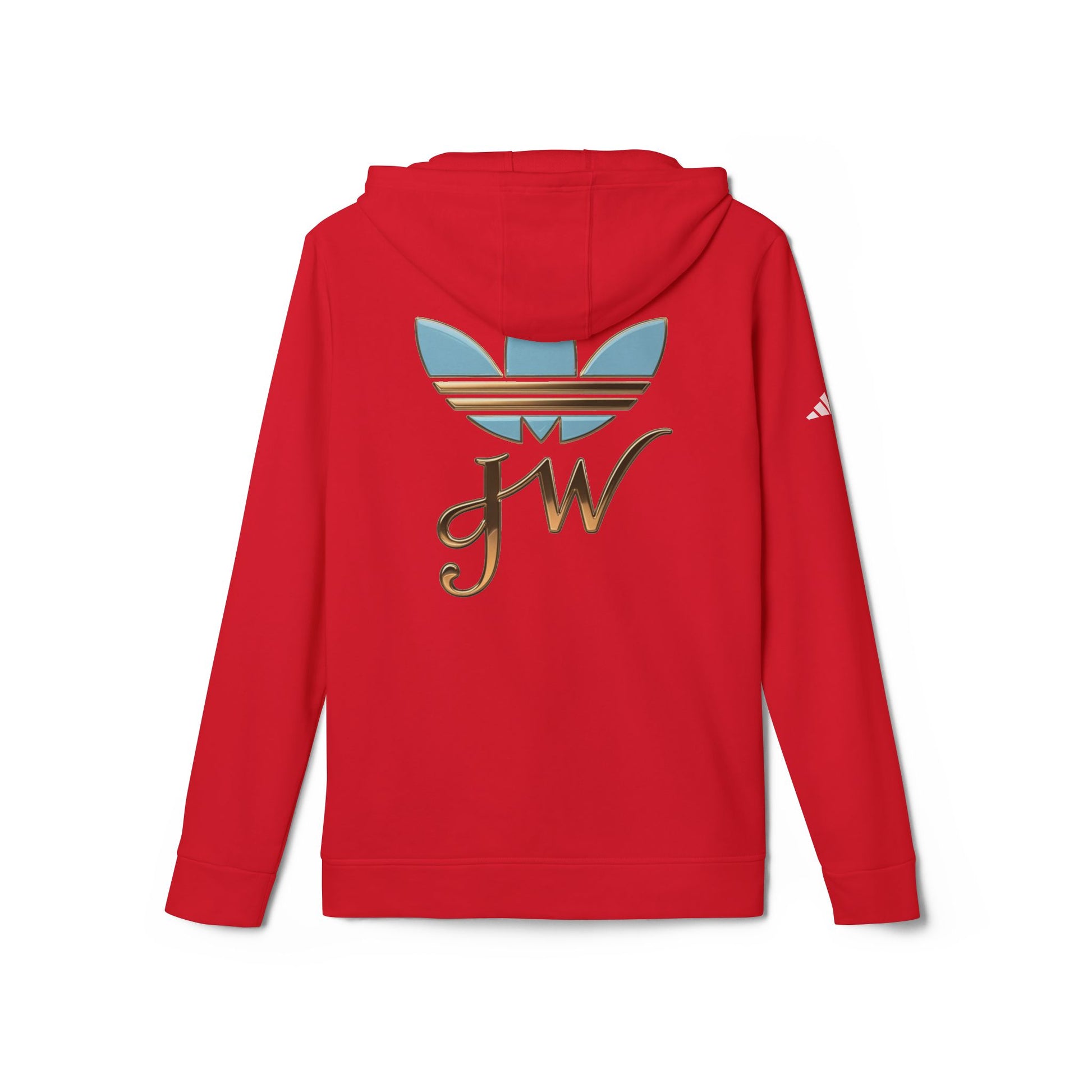 Retro Adidas Unisex Fleece Hoodie with Stylish Graphics - JW Store