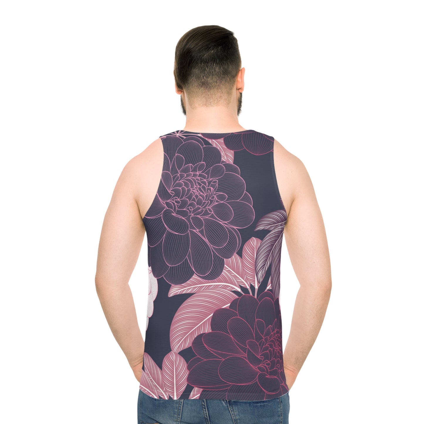 Floral Unisex Tank Top - Stylish Summer Wear