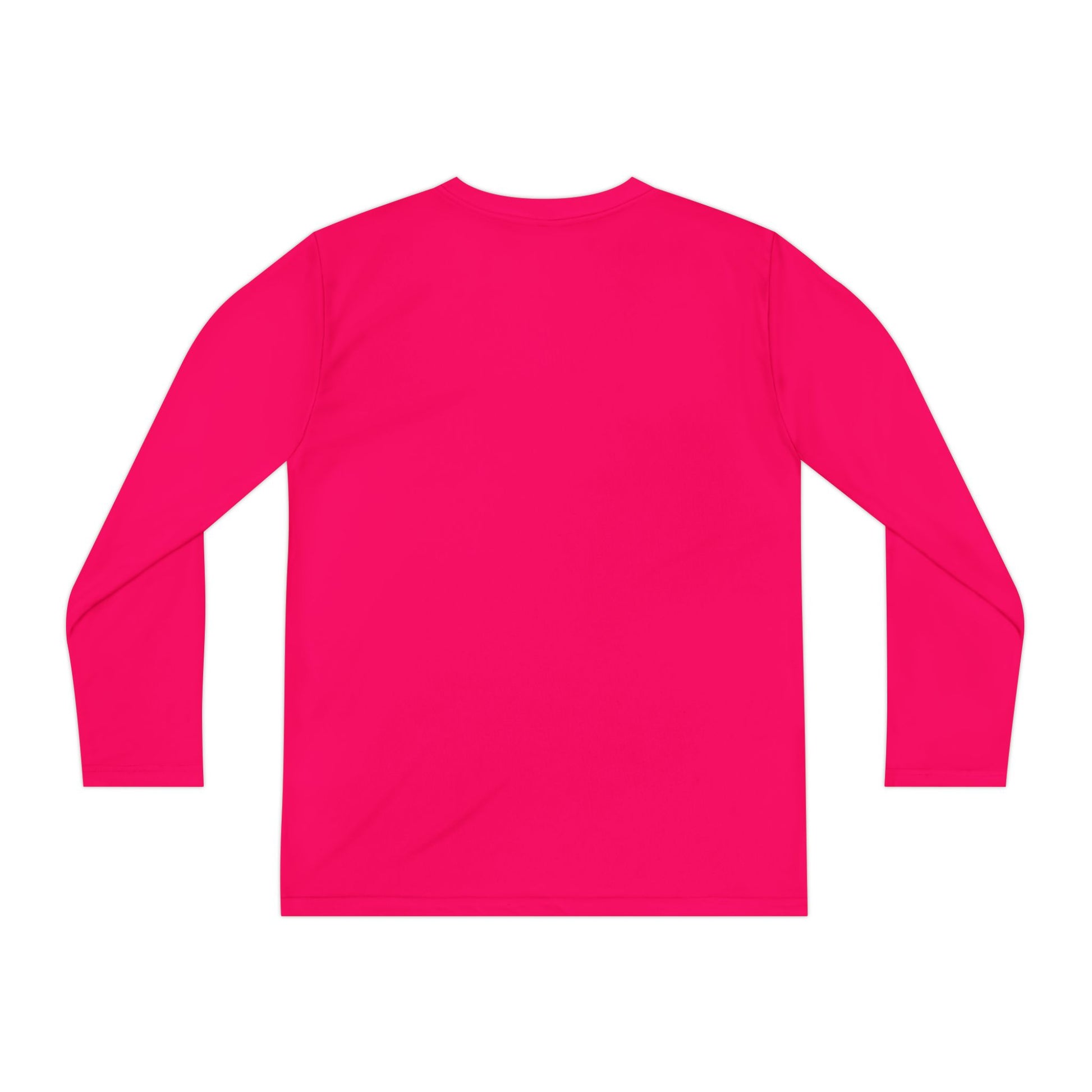 Youth Long Sleeve Active Tee - Lightweight Competitor Shirt with Stylish Logo - JW Store
