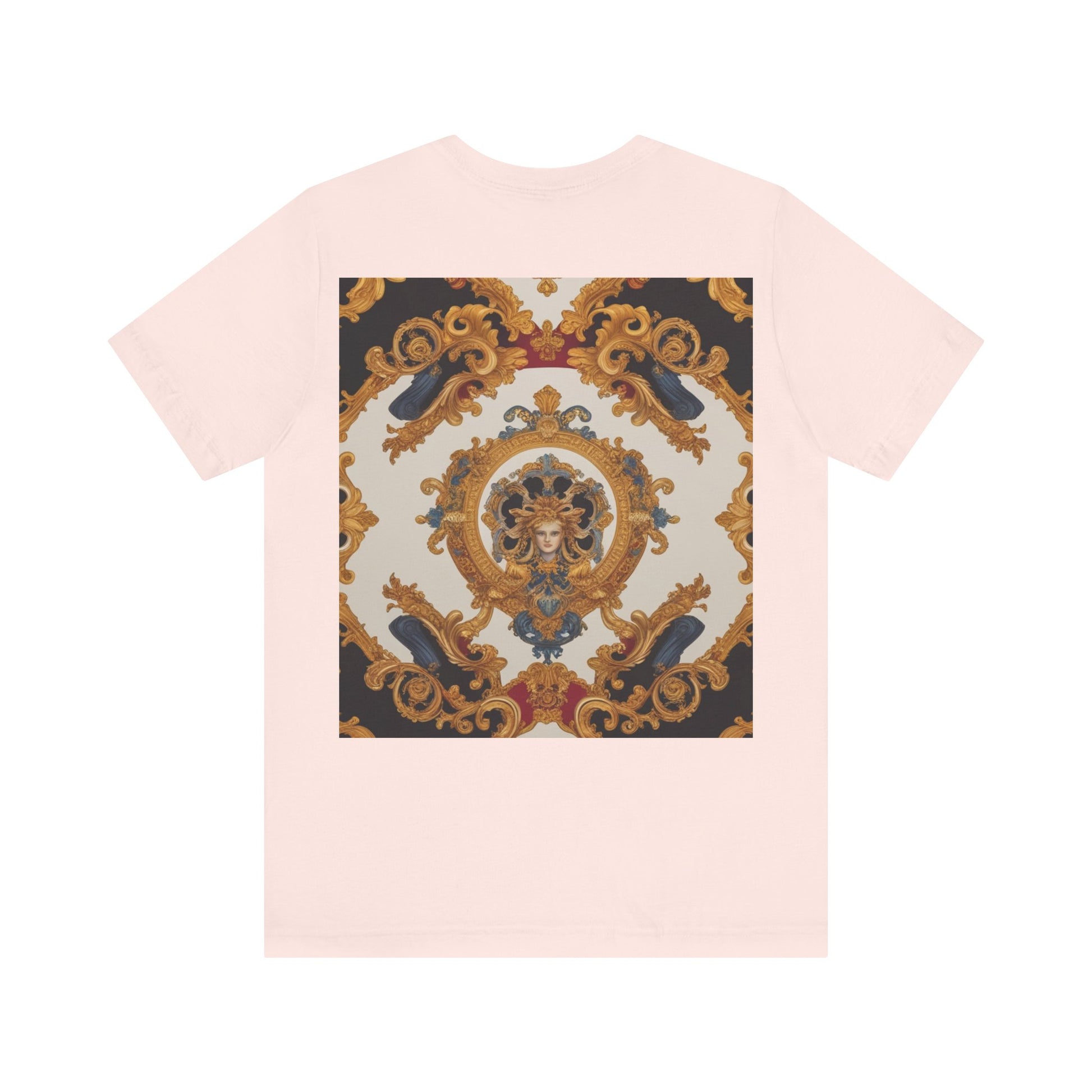 Elegant Baroque Style Graphic Tee - Unisex Short Sleeve T-Shirt - JW Store