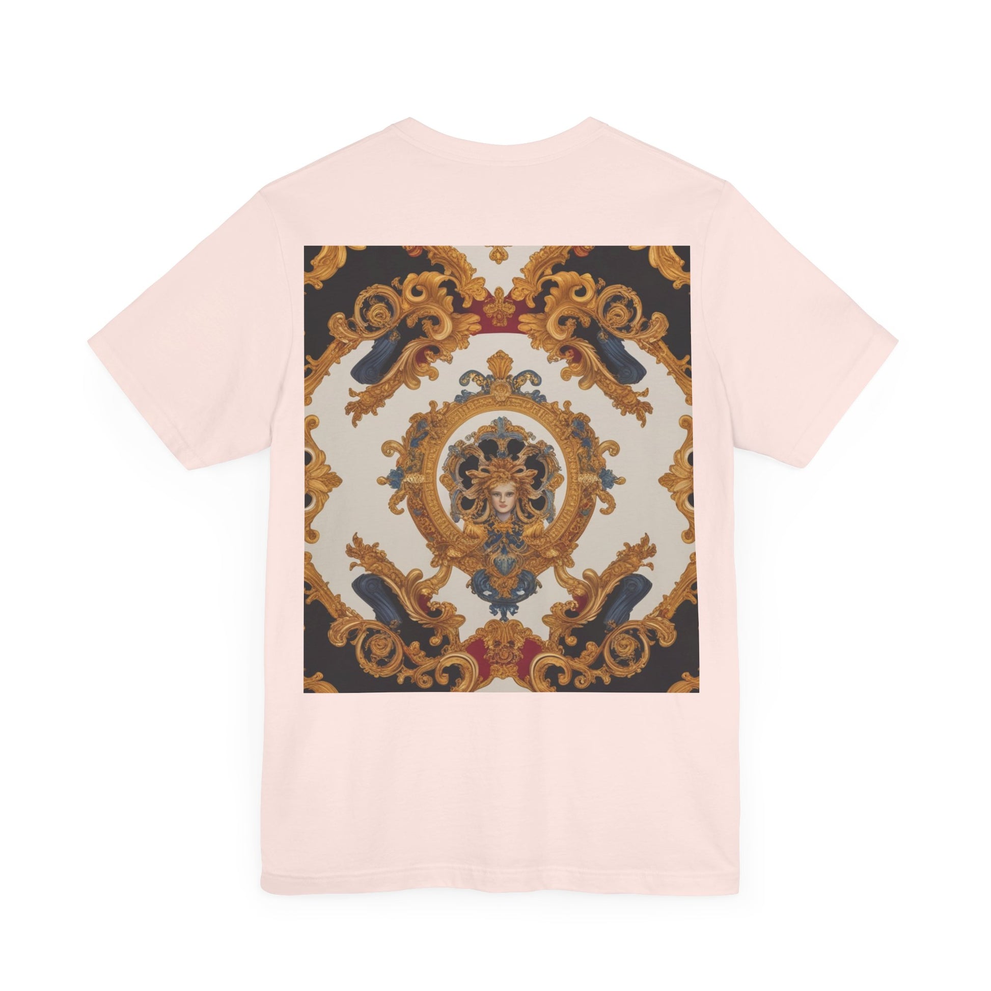 Elegant Baroque Style Graphic Tee - Unisex Short Sleeve T-Shirt - JW Store