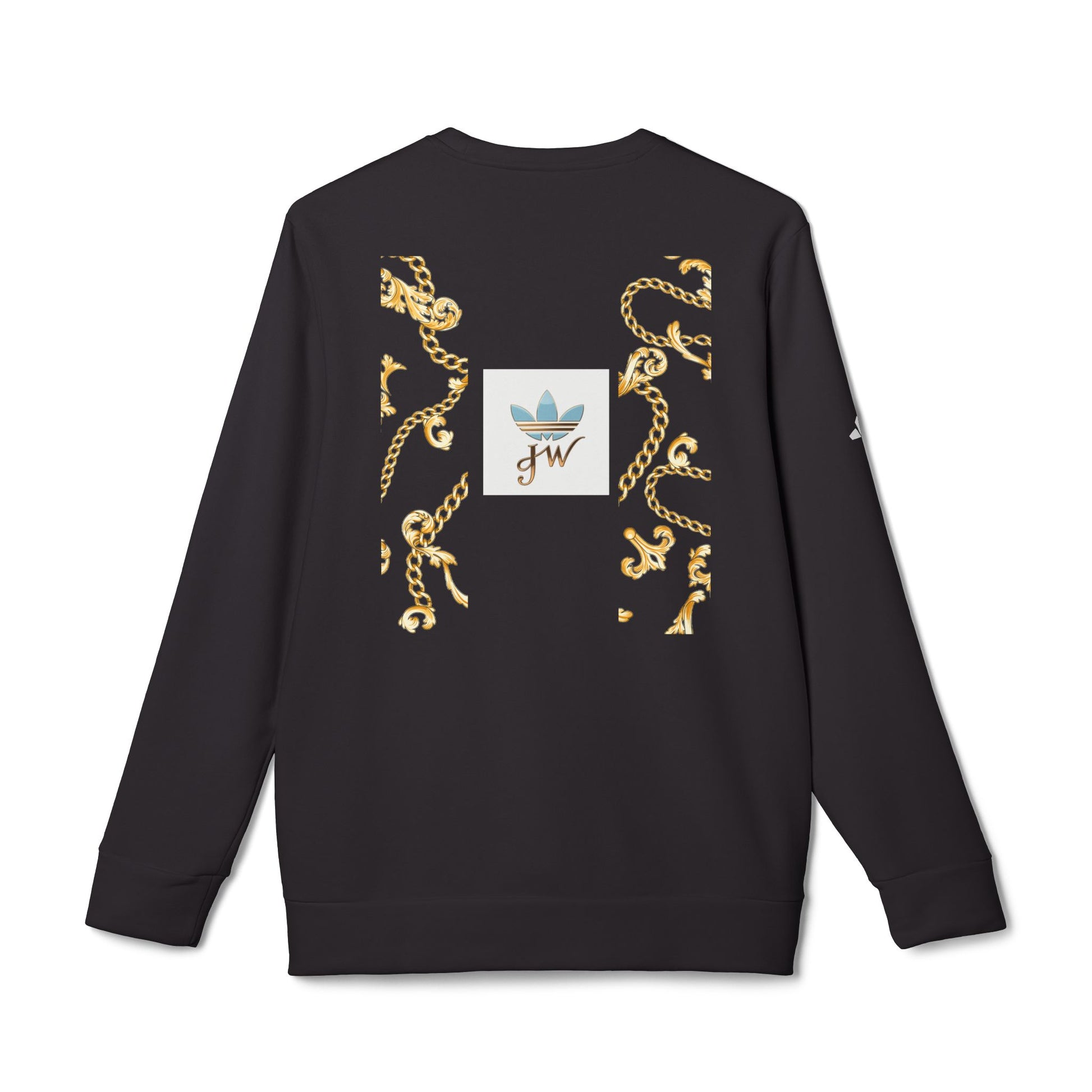 Stylish Unisex Fleece Sweatshirt with Gold Design - JW Store