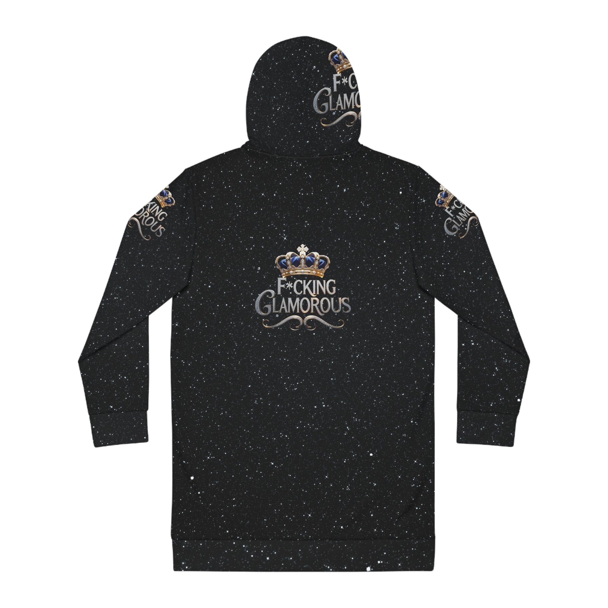F*cking Glamorous Women’s Hoodie Dress - Stylish & Cozy Fashion Statement - JW Store