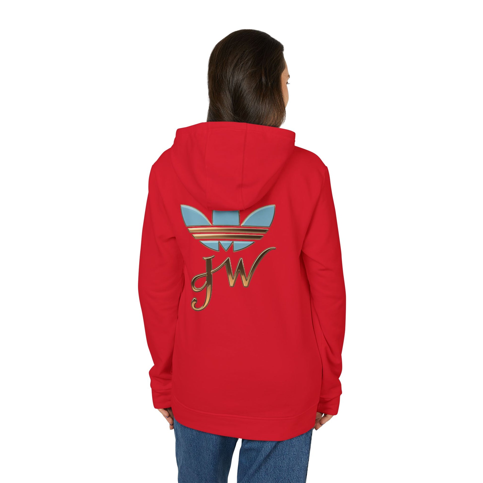 Retro Adidas Unisex Fleece Hoodie with Stylish Graphics - JW Store