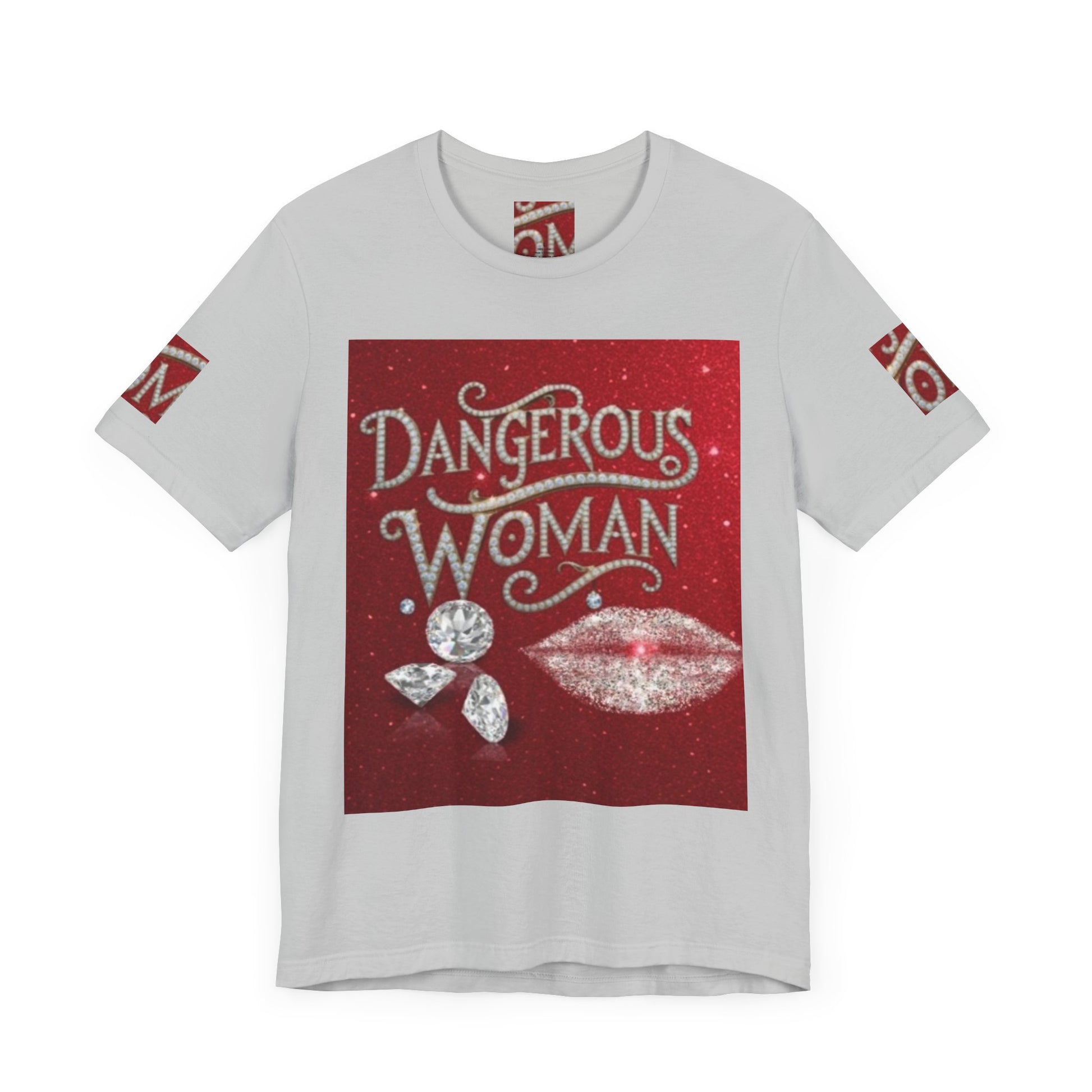 Dangerous Woman Unisex Tee - Sparkling Graphic for Confident Women - JW Store