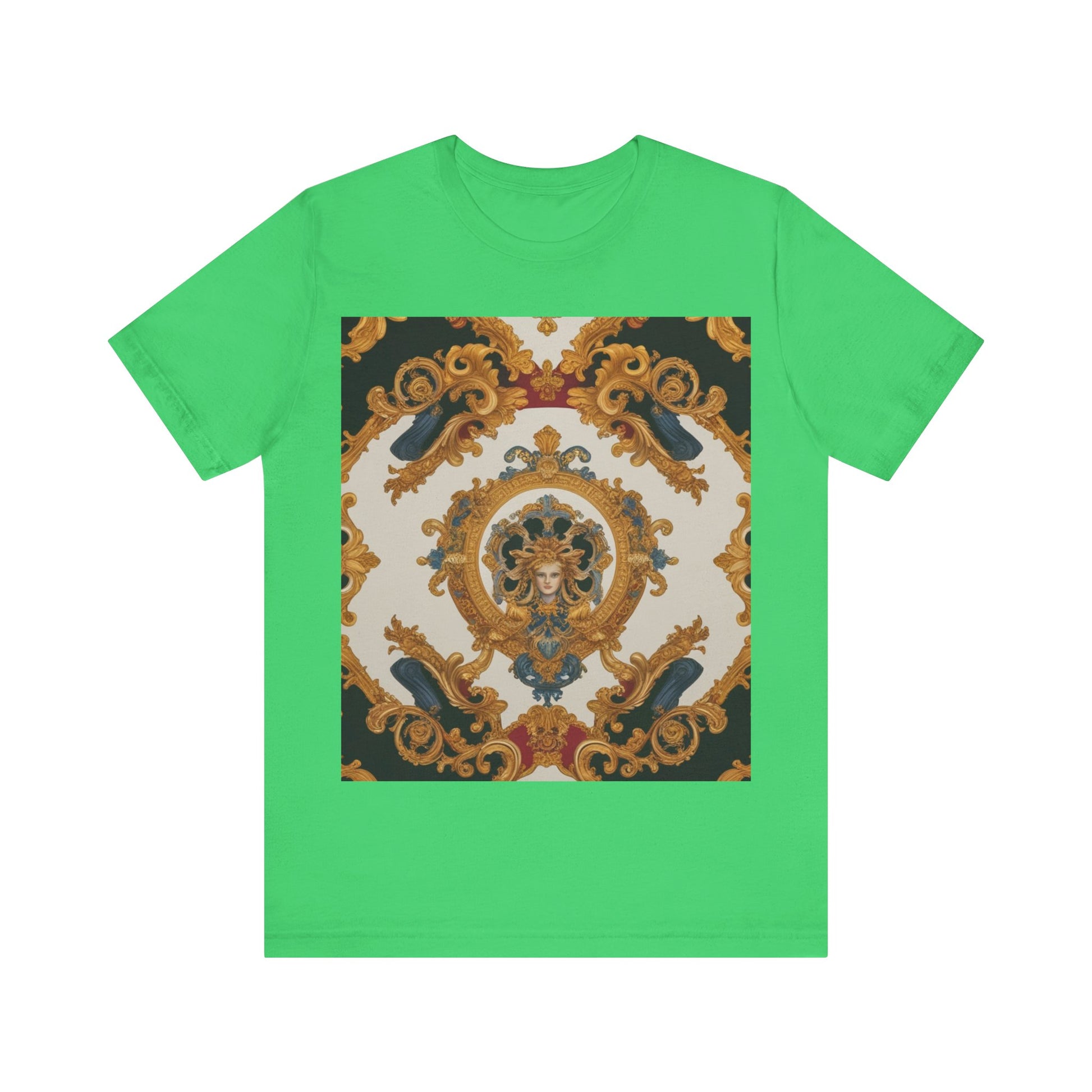 Elegant Baroque Style Graphic Tee - Unisex Short Sleeve T-Shirt - JW Store