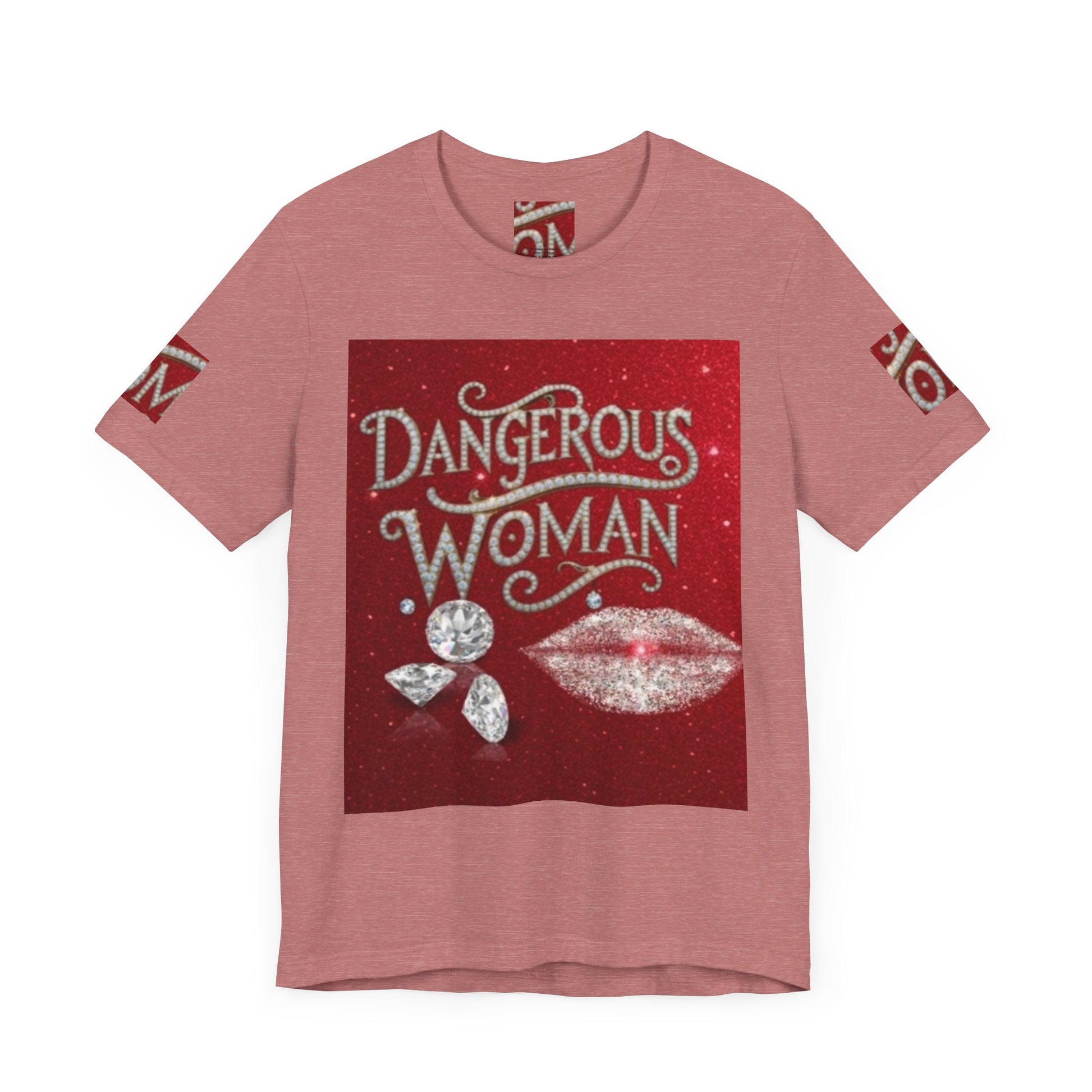 Dangerous Woman Unisex Tee - Sparkling Graphic for Confident Women - JW Store