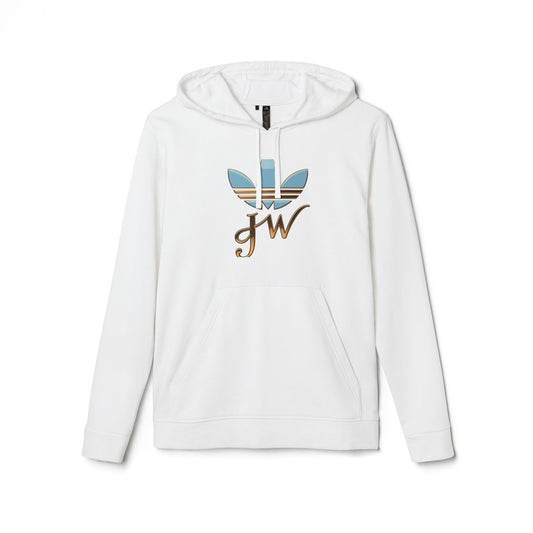 Retro Adidas Unisex Fleece Hoodie with Stylish Graphics - JW Store