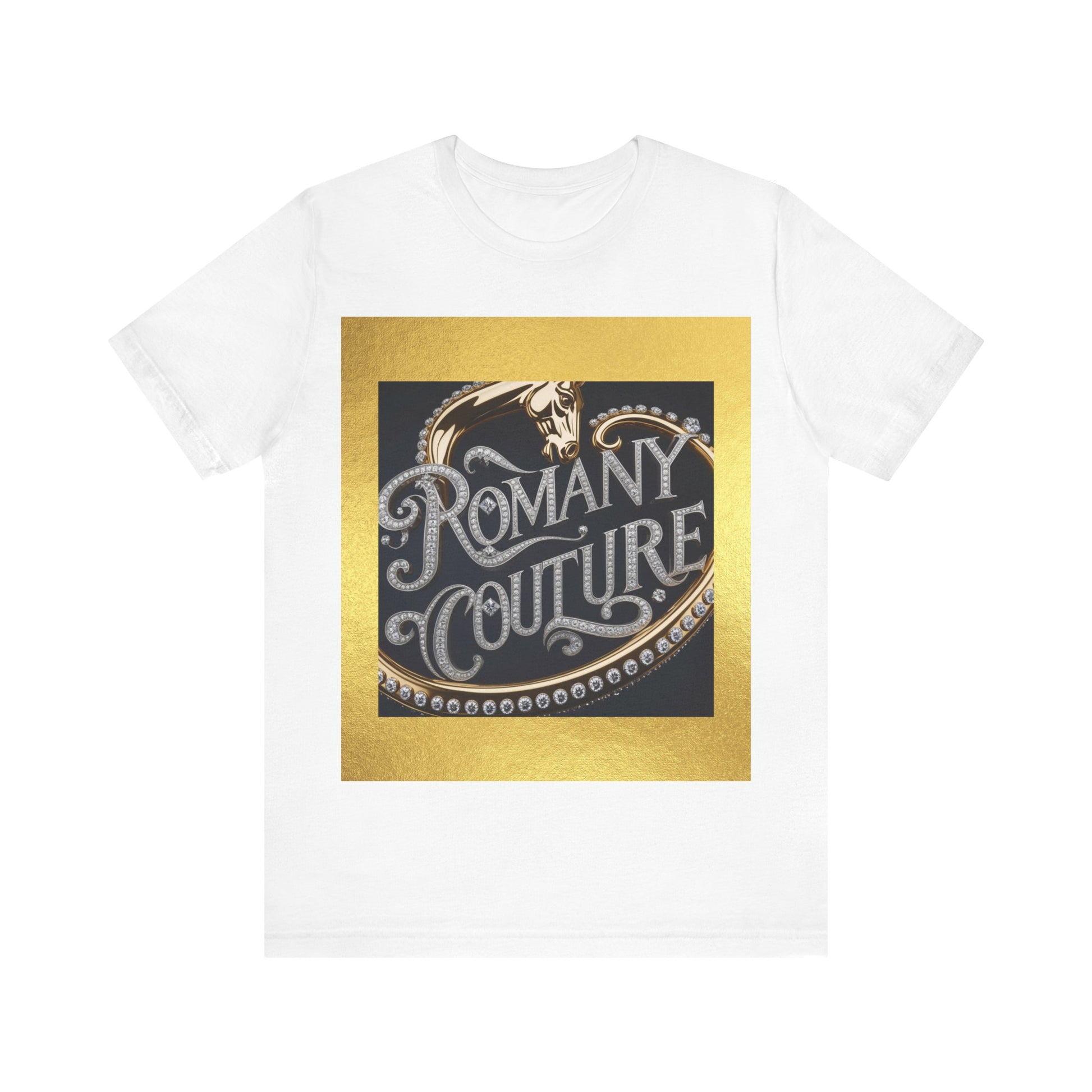 Romantic Couture Unisex Jersey Tee - Elegant Graphic T-Shirt for Fashion Lovers - JW Store