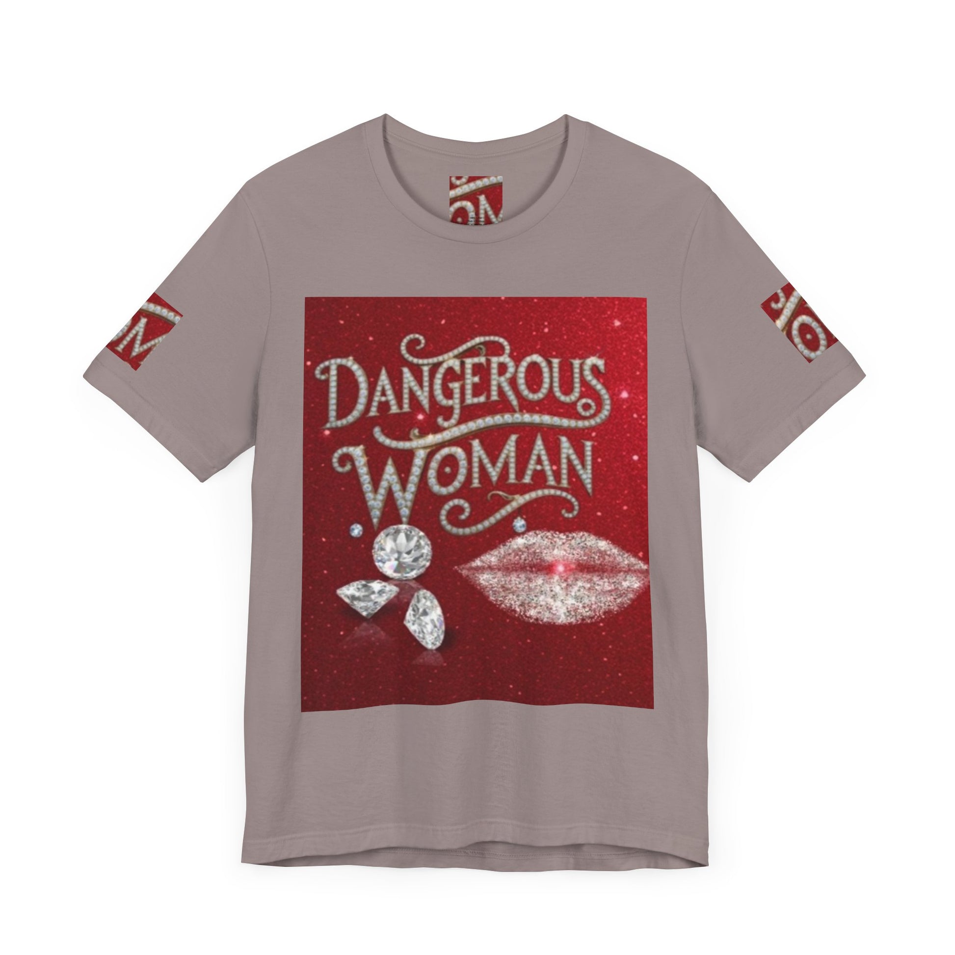Dangerous Woman Unisex Tee - Sparkling Graphic for Confident Women - JW Store
