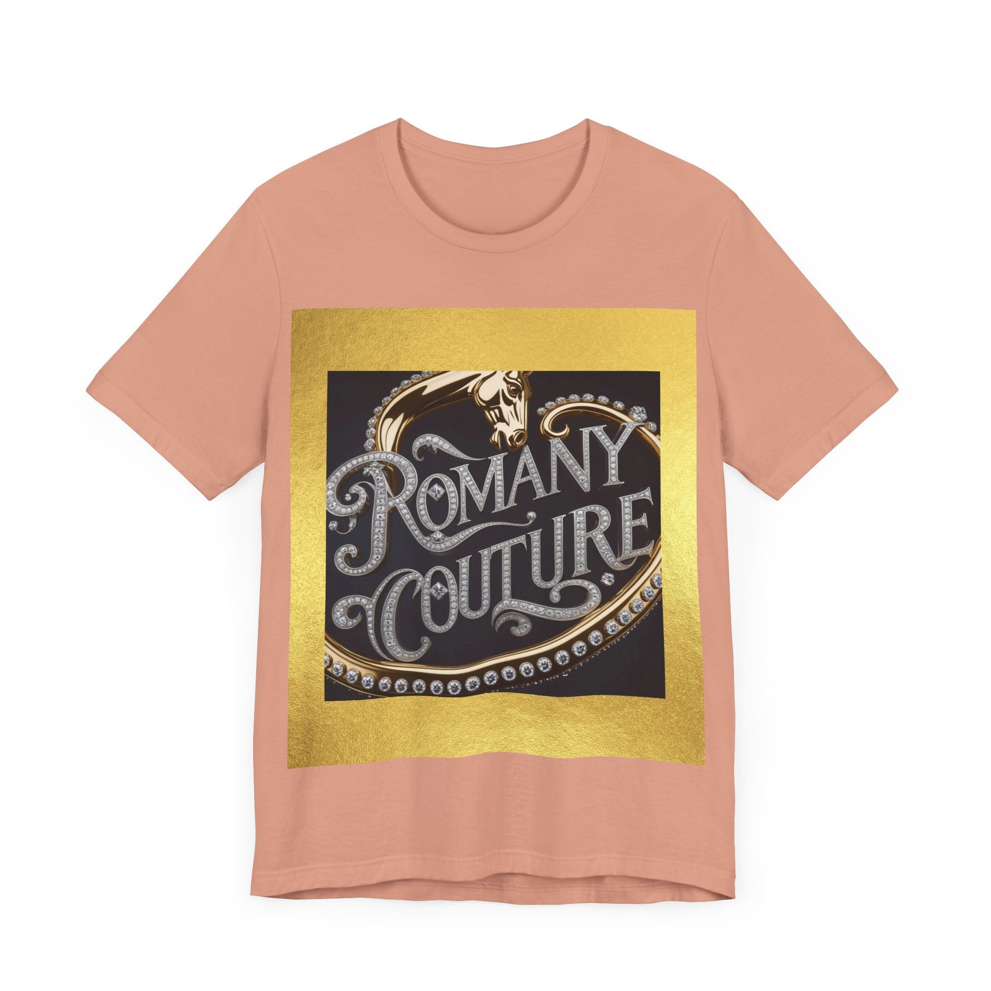 Romantic Couture Unisex Jersey Tee - Elegant Graphic T-Shirt for Fashion Lovers - JW Store