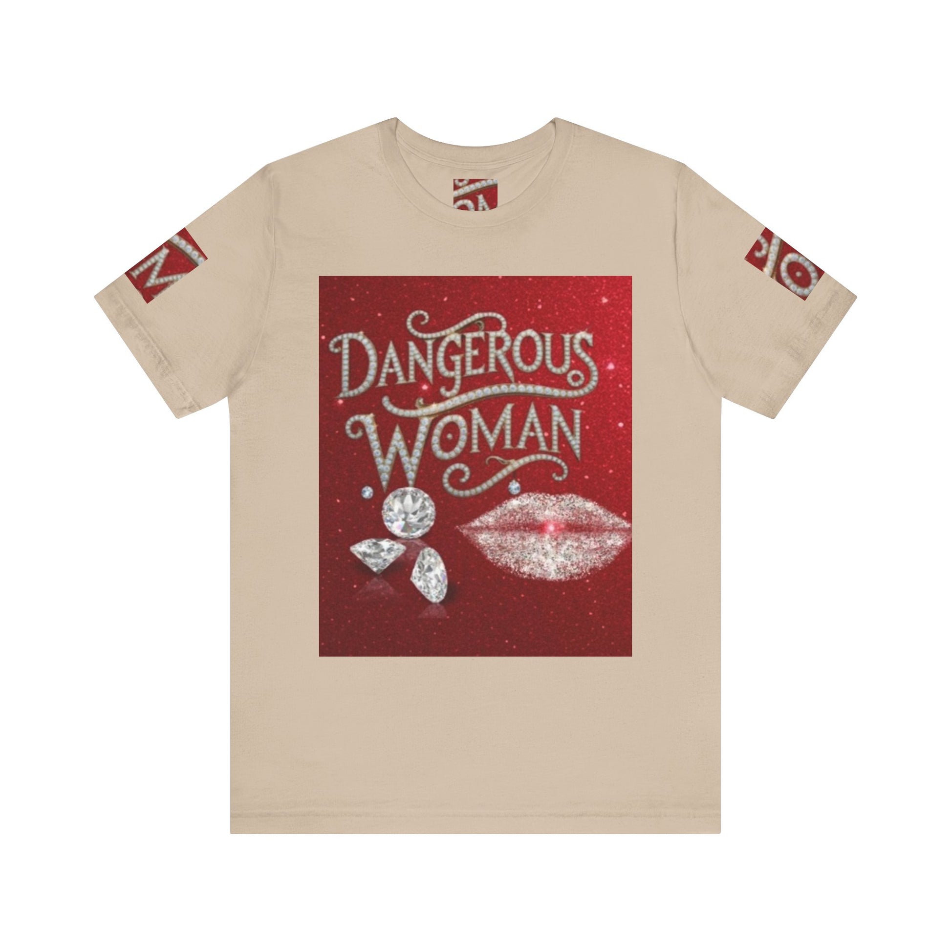 Dangerous Woman Unisex Tee - Sparkling Graphic for Confident Women - JW Store