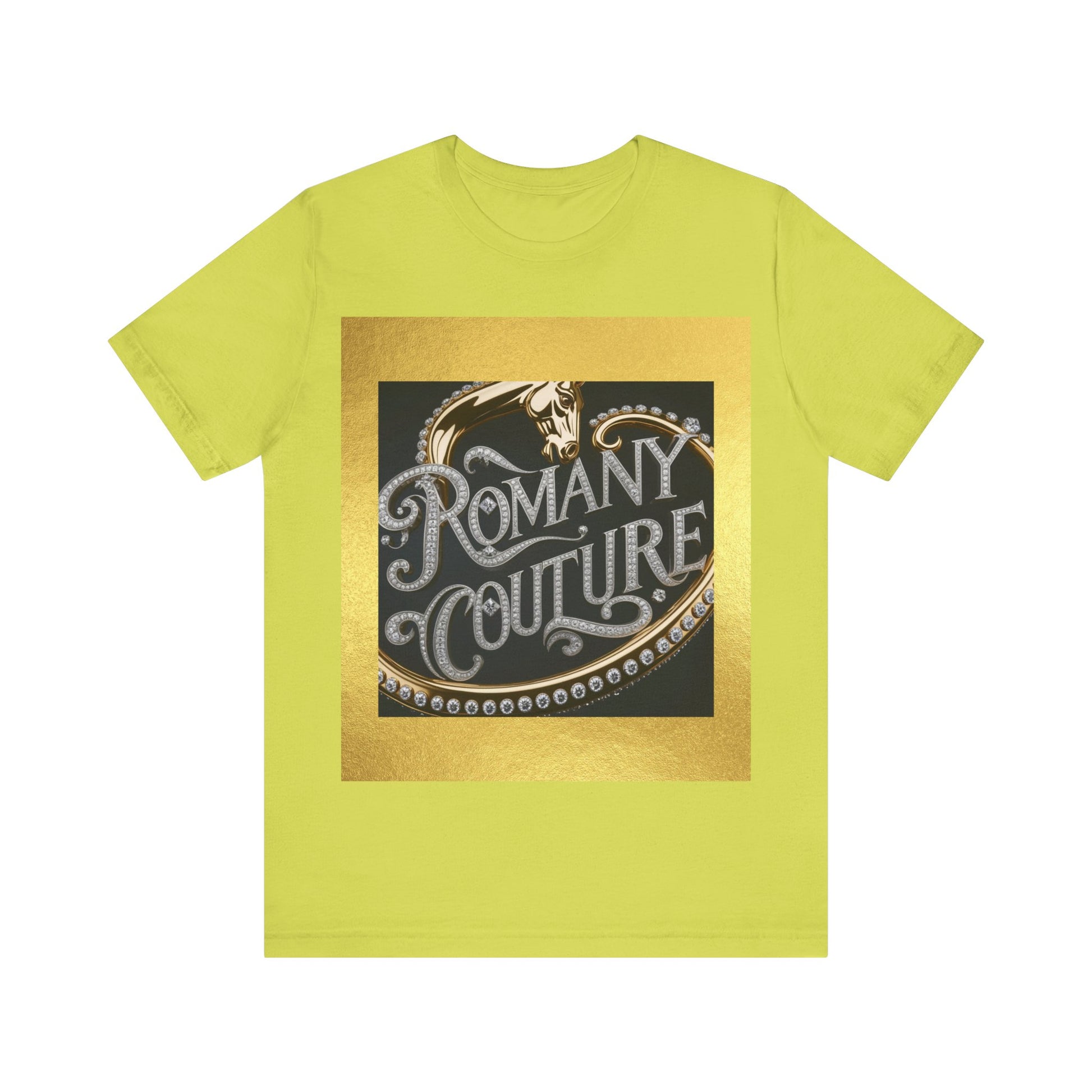 Romantic Couture Unisex Jersey Tee - Elegant Graphic T-Shirt for Fashion Lovers - JW Store