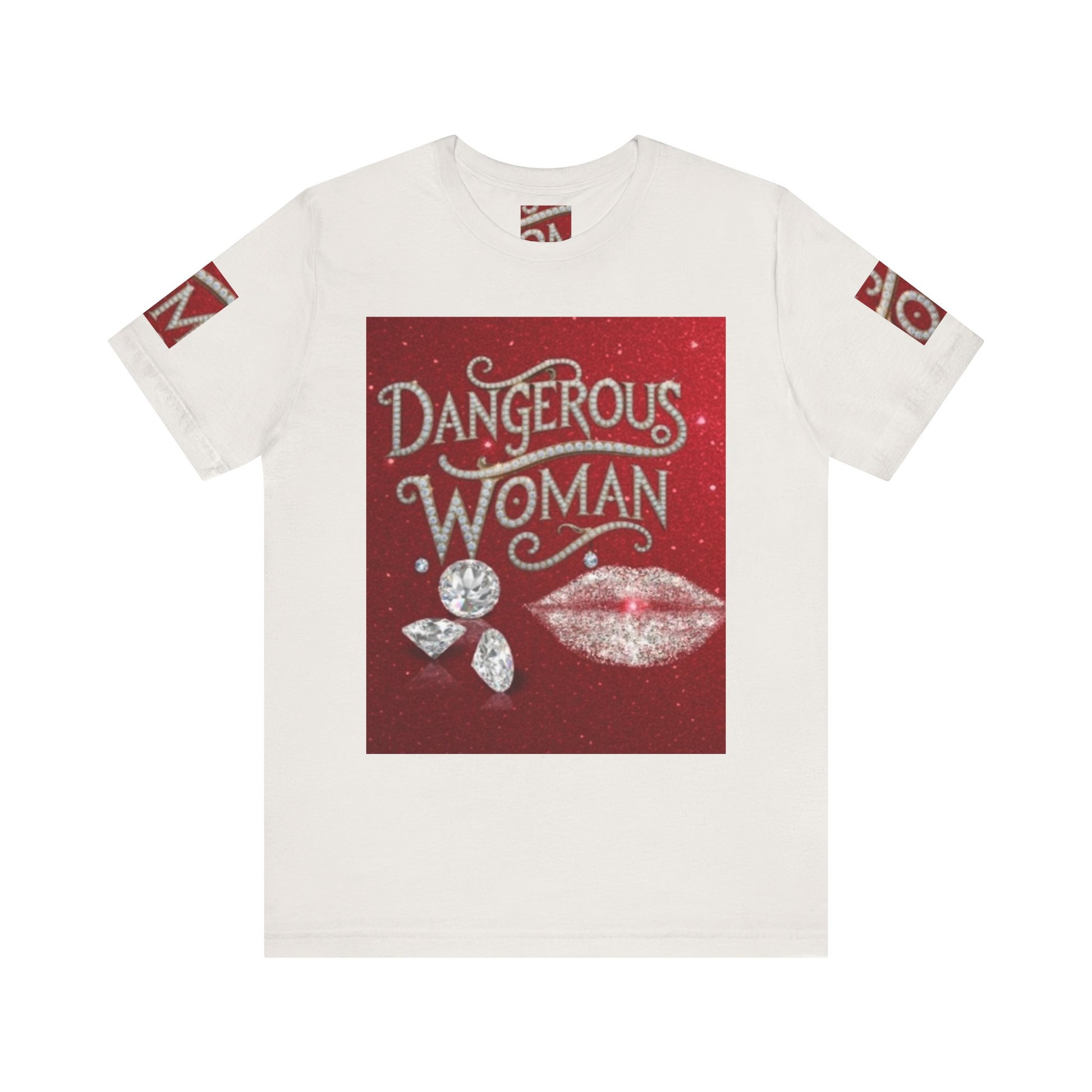 Dangerous Woman Unisex Tee - Sparkling Graphic for Confident Women - JW Store