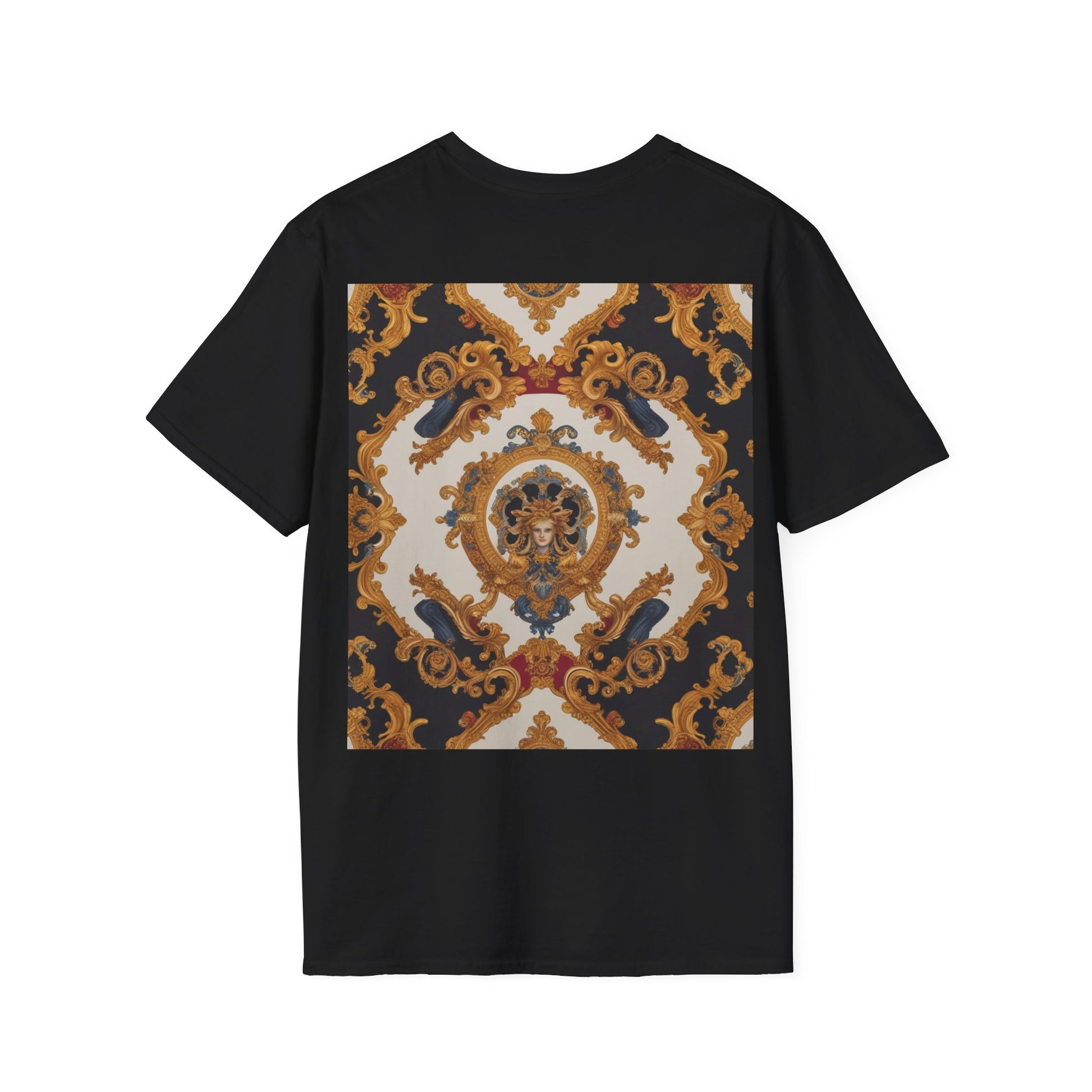 Elegant Vintage Print Unisex Softstyle T-Shirt - JW Store