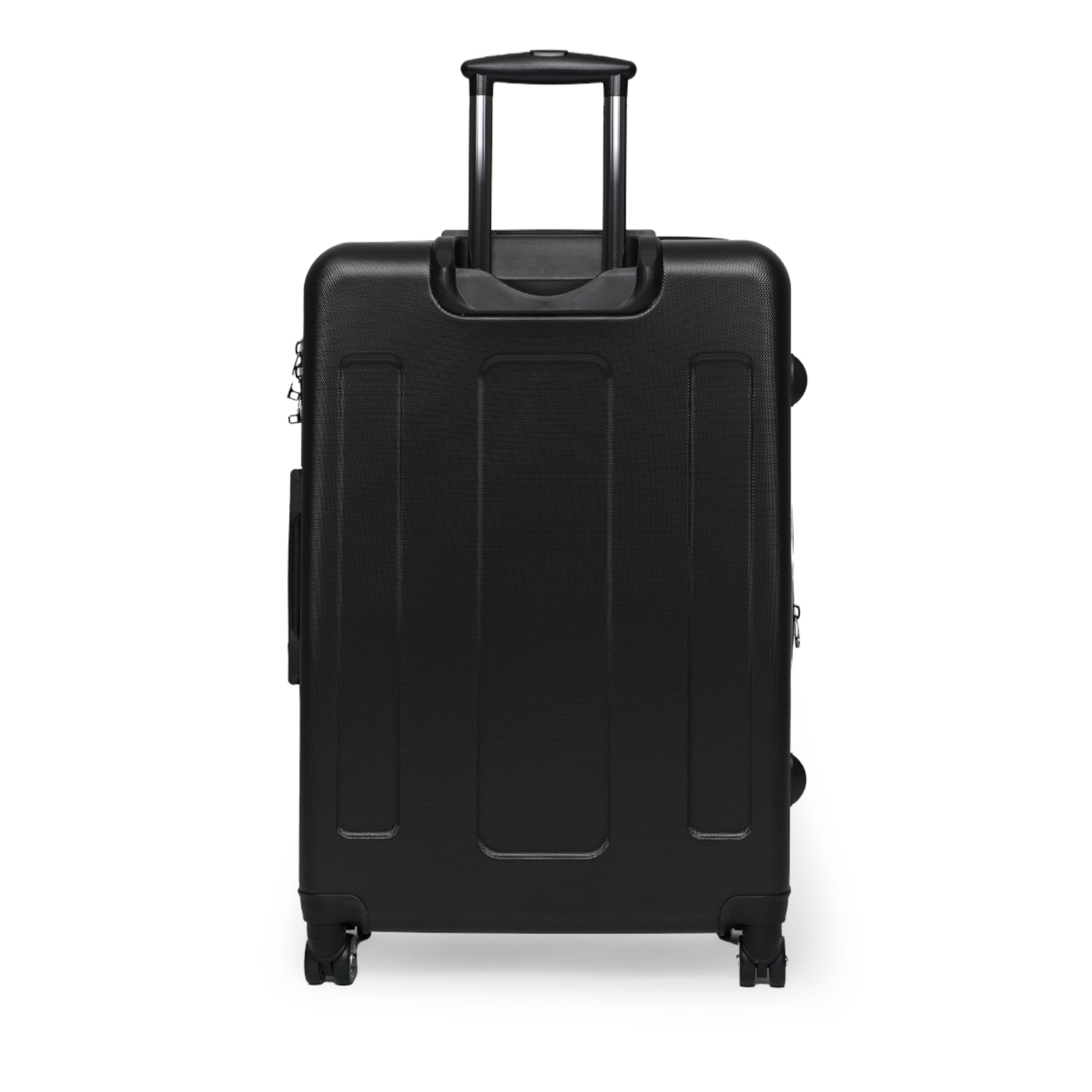 Stylish Leopard Print Suitcase with Gold Chains - Trendy Travel Gear - JW Store