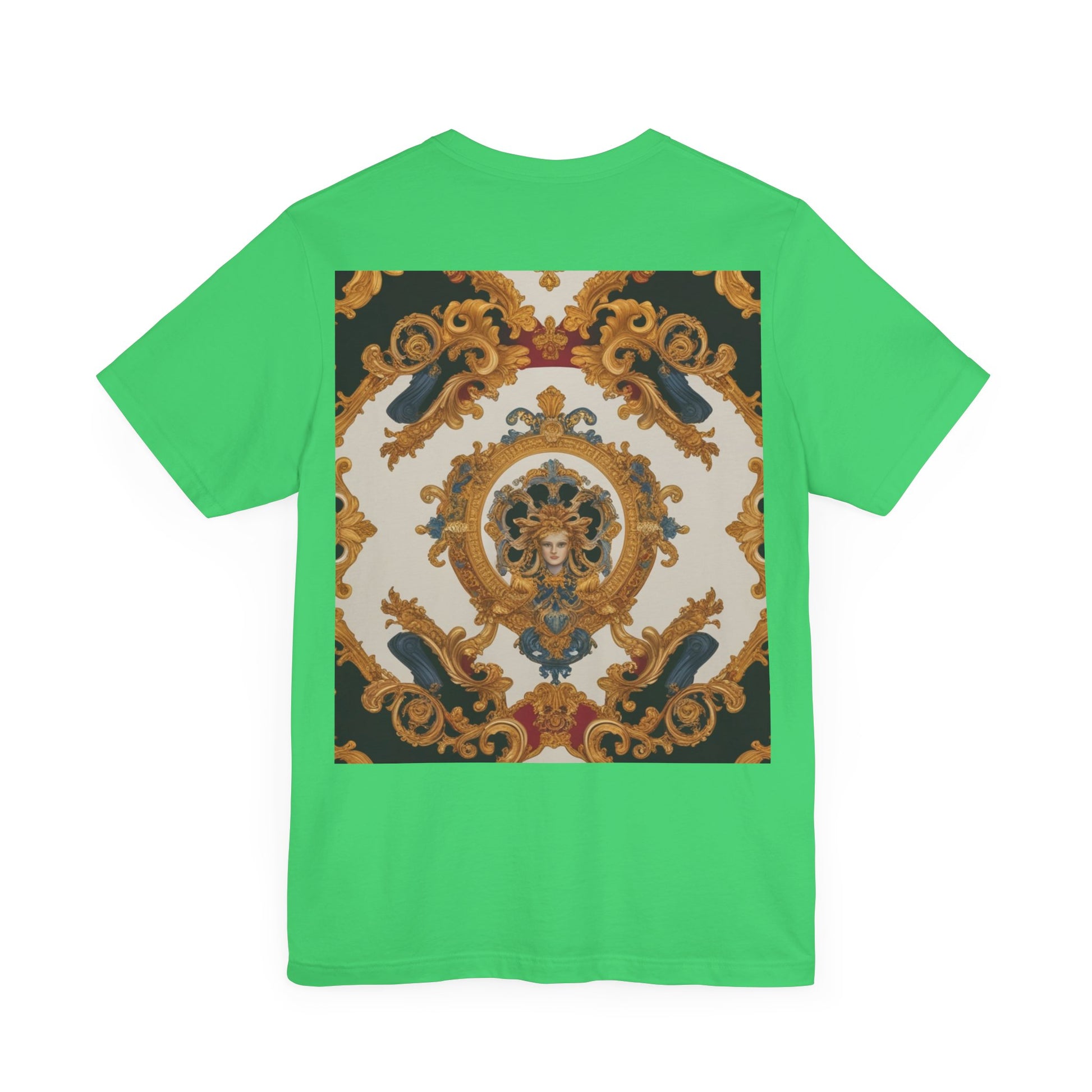 Elegant Baroque Style Graphic Tee - Unisex Short Sleeve T-Shirt - JW Store
